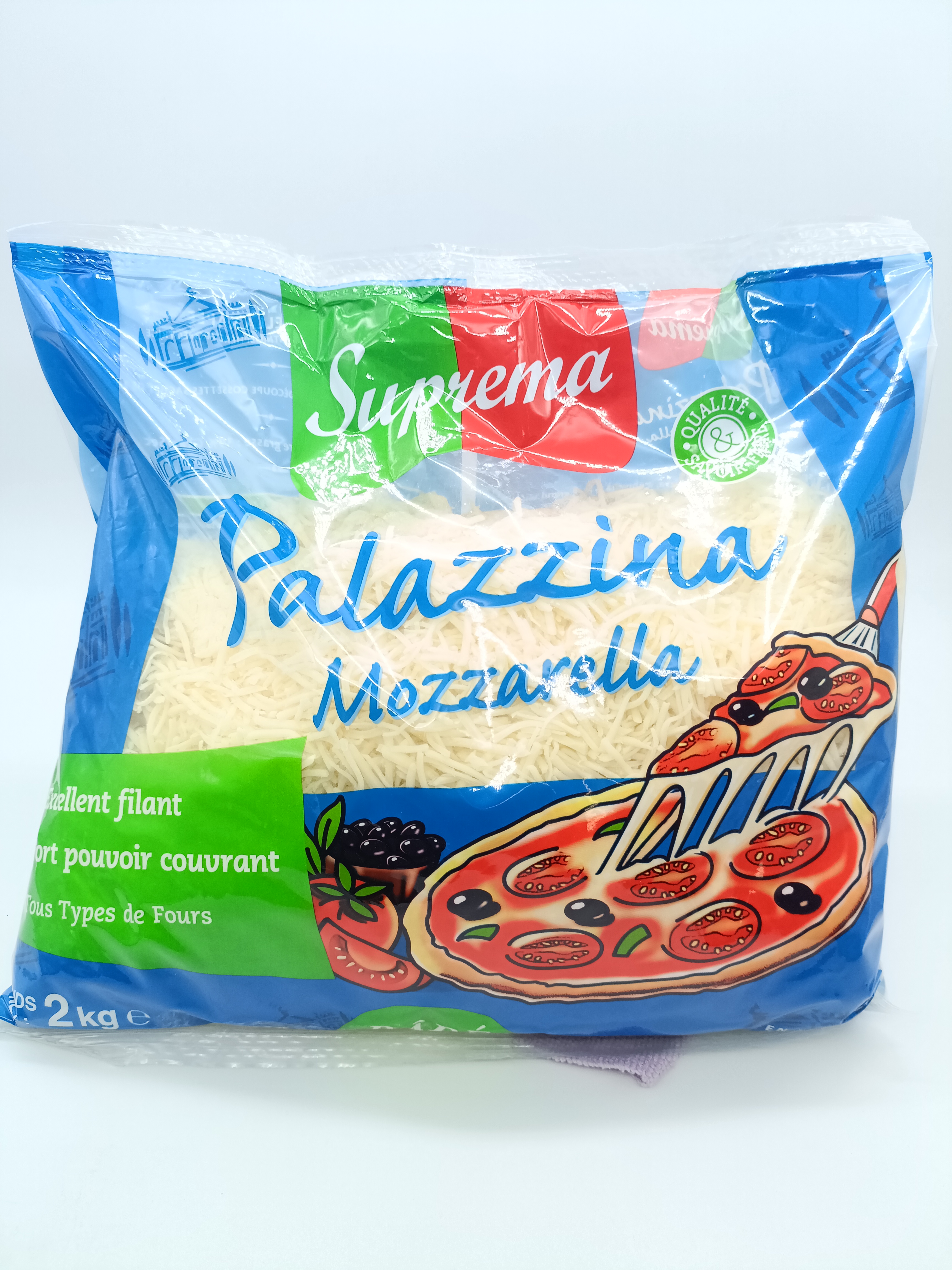 Mozzarella Palazzina râpée, SUPREMA.