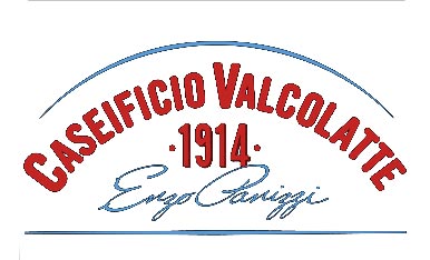 Logo marque épicerie italienne Valcolatte