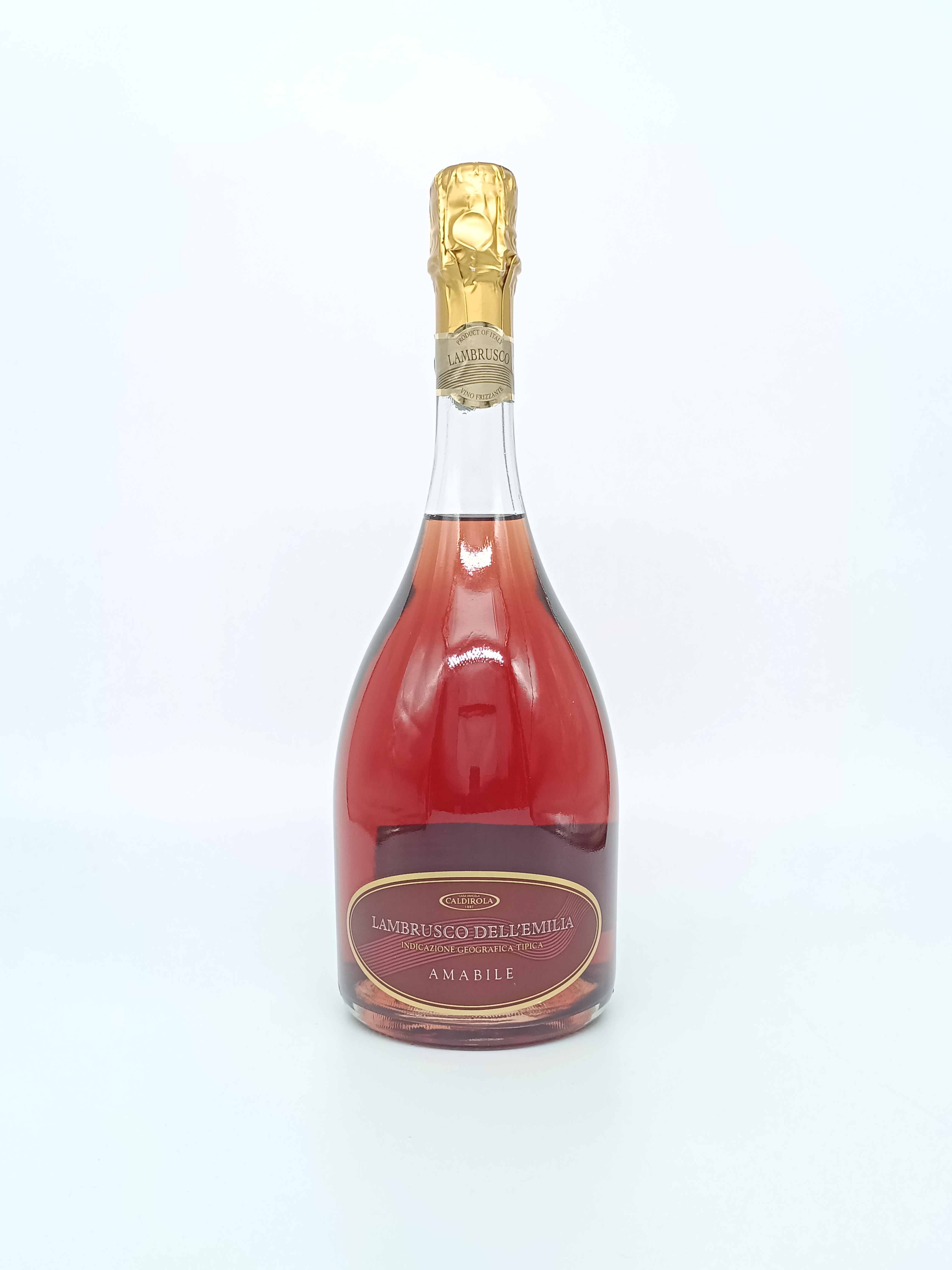 Spumante, Lambrusco et Prosecco Lambrusco rosé doux I.G.T. Caldirola
75cl