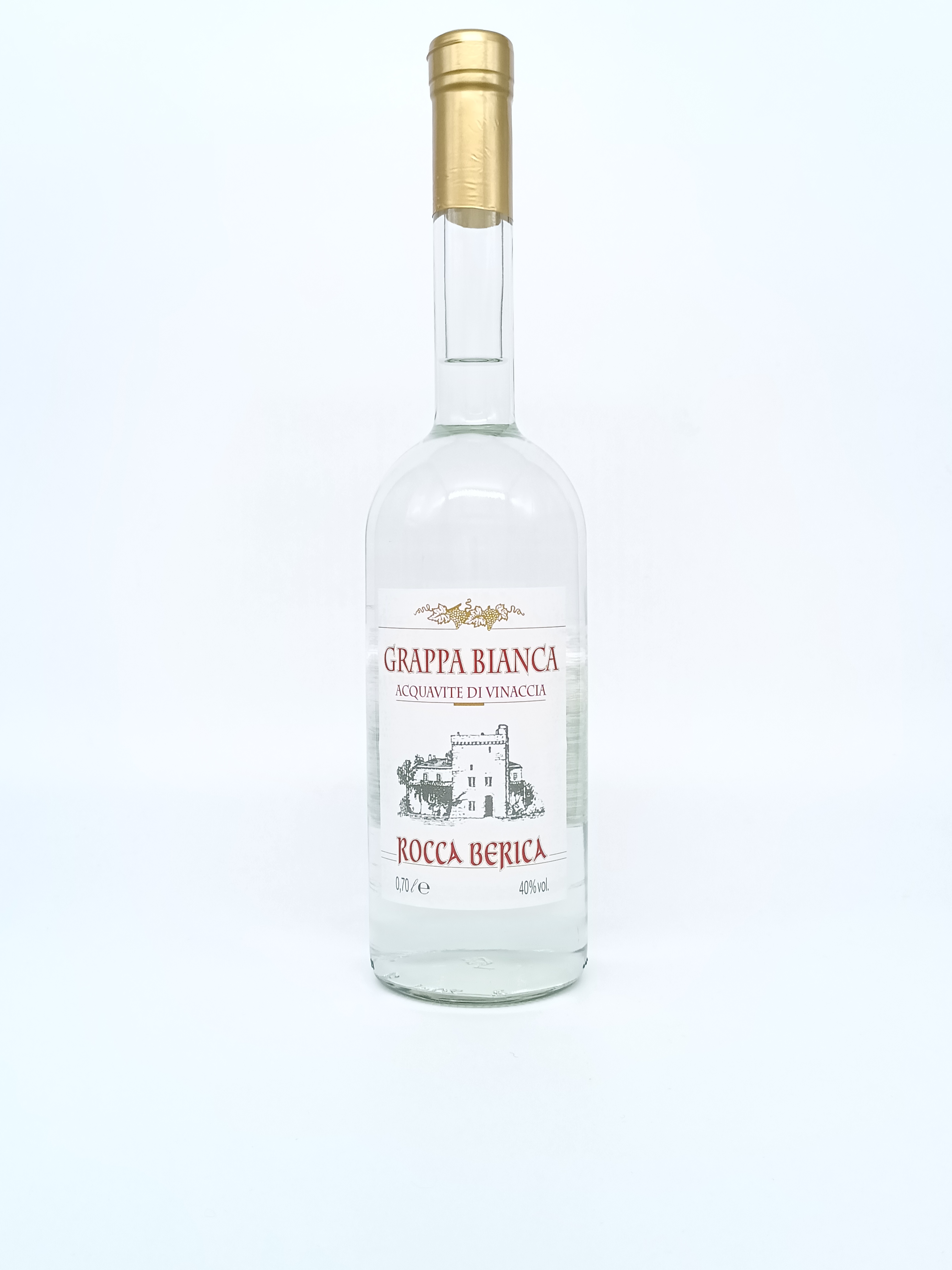 Apéritifs et digestifs Grappa Bianca Rocca
70cl