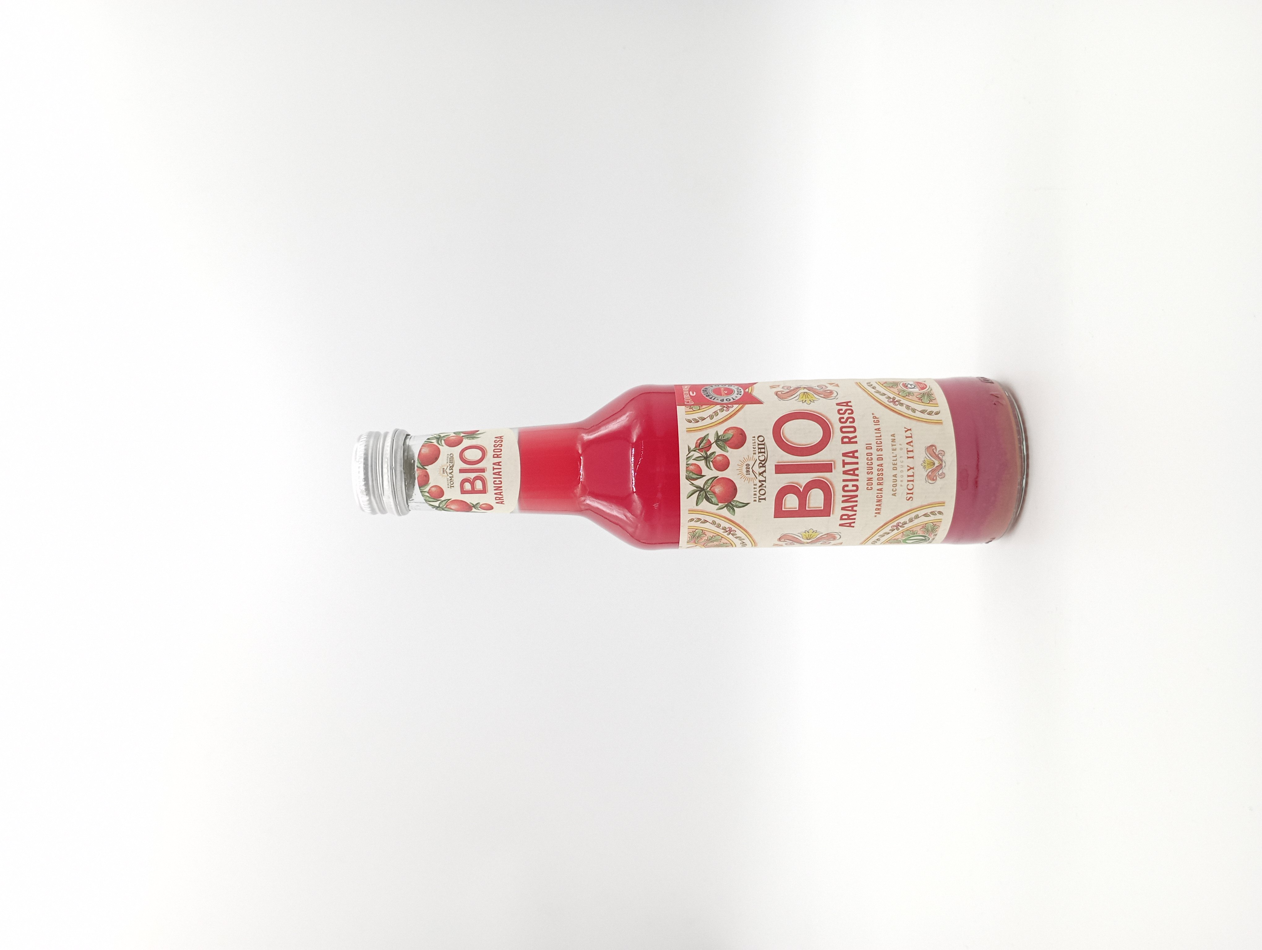Boissons non alcoolisées Aranciata Rossa BIO Tomarchio - Sicile 
Orange sanguine de Sicile I.G.P