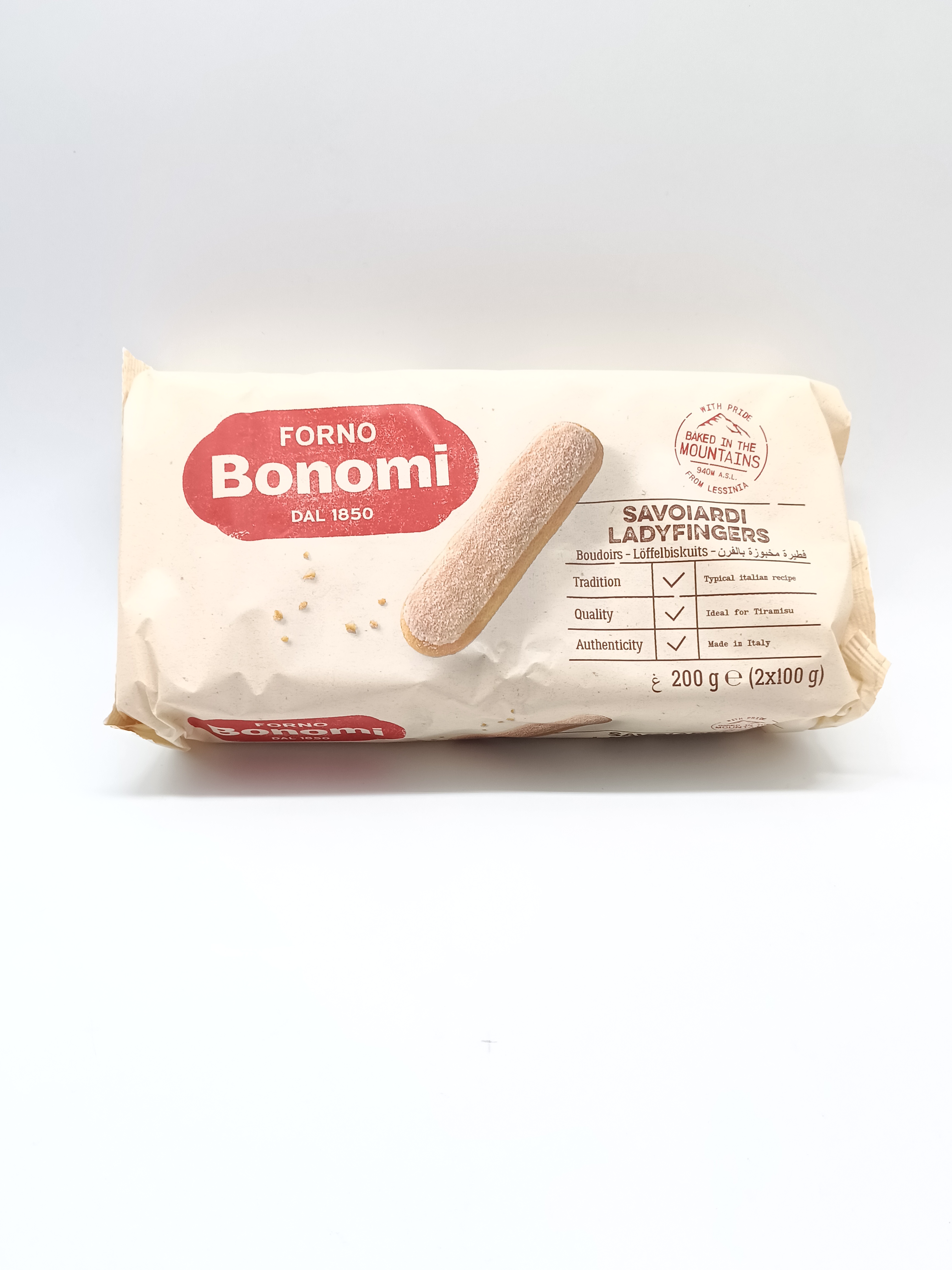 Épicerie sucrée Savoiardi
200 gr