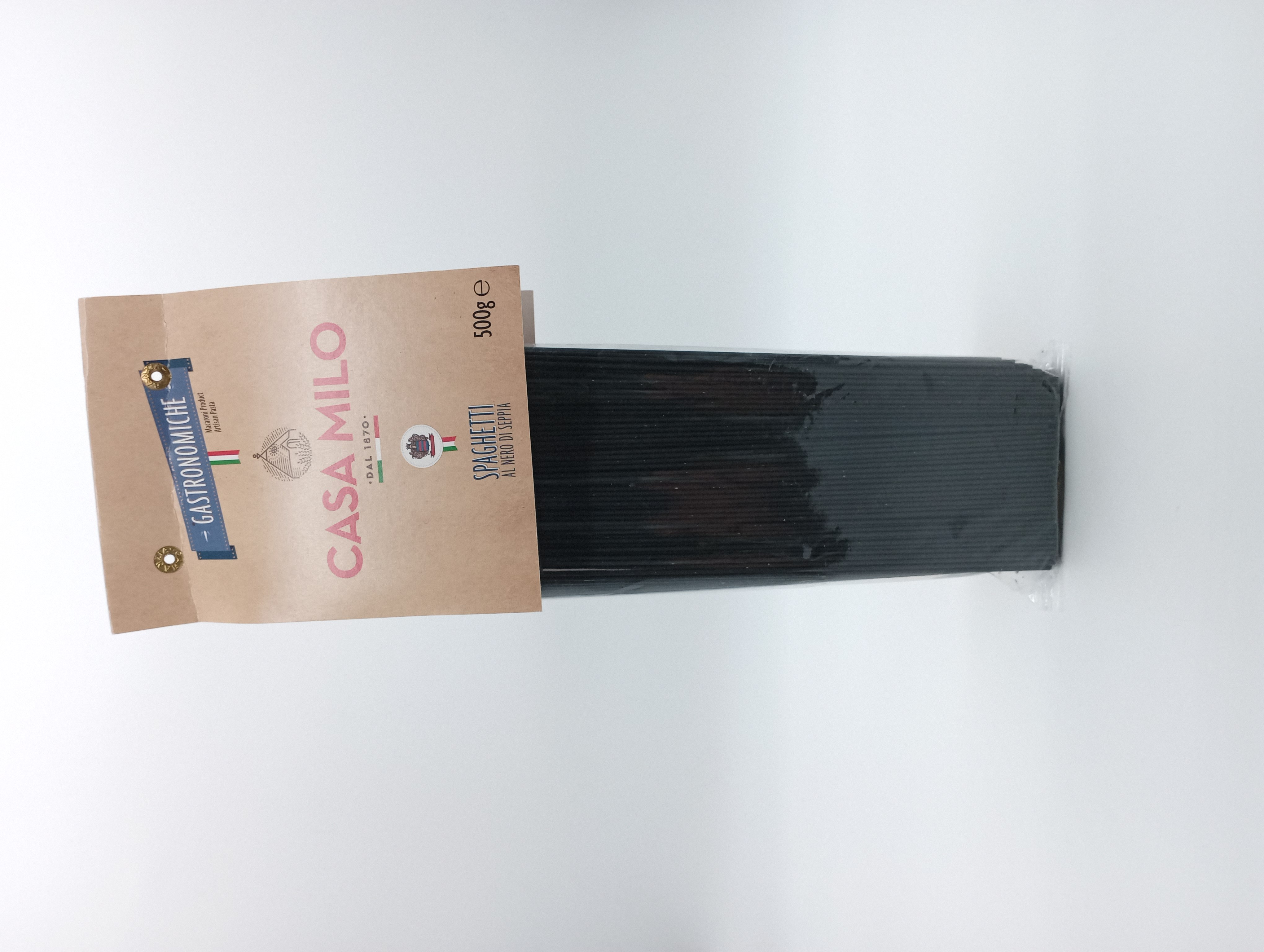 Pâtes et riz Spaguetti à l'encre de seiche