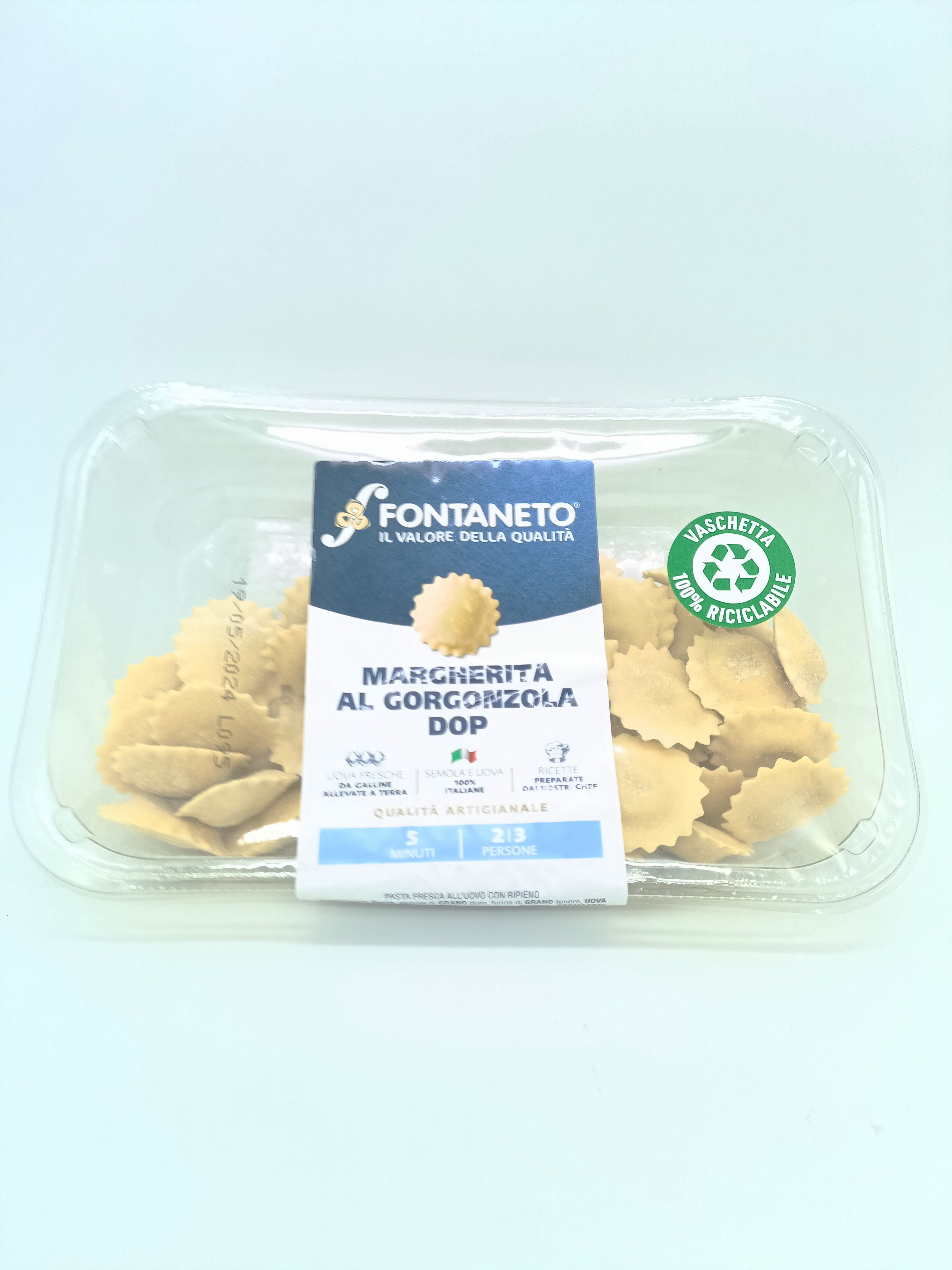 Pâtes fraîches Margherita au gorgonzola D.O.P. Fontaneto