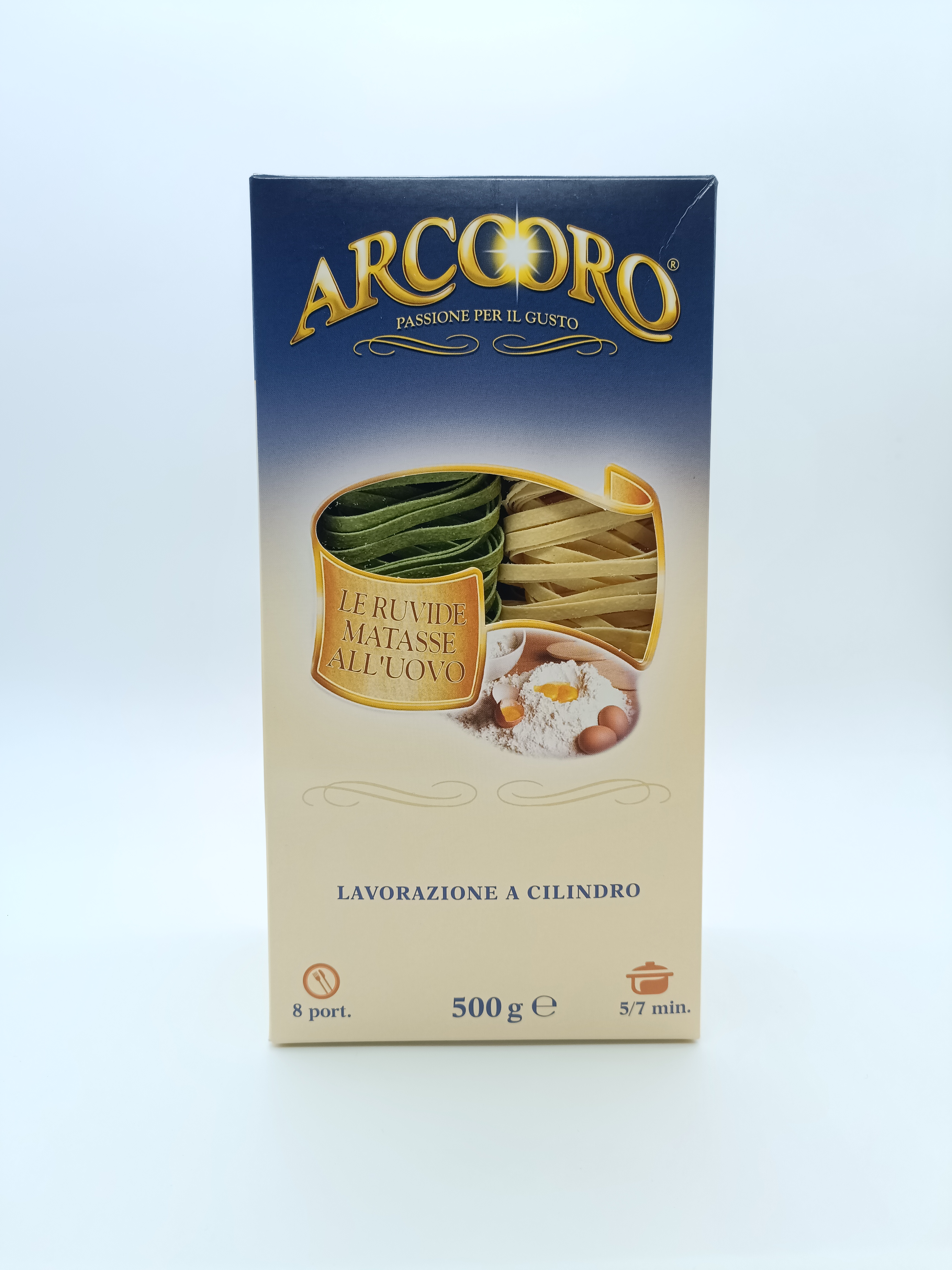 Pâtes et riz Fettuccine Œufs/épinards Arcooro