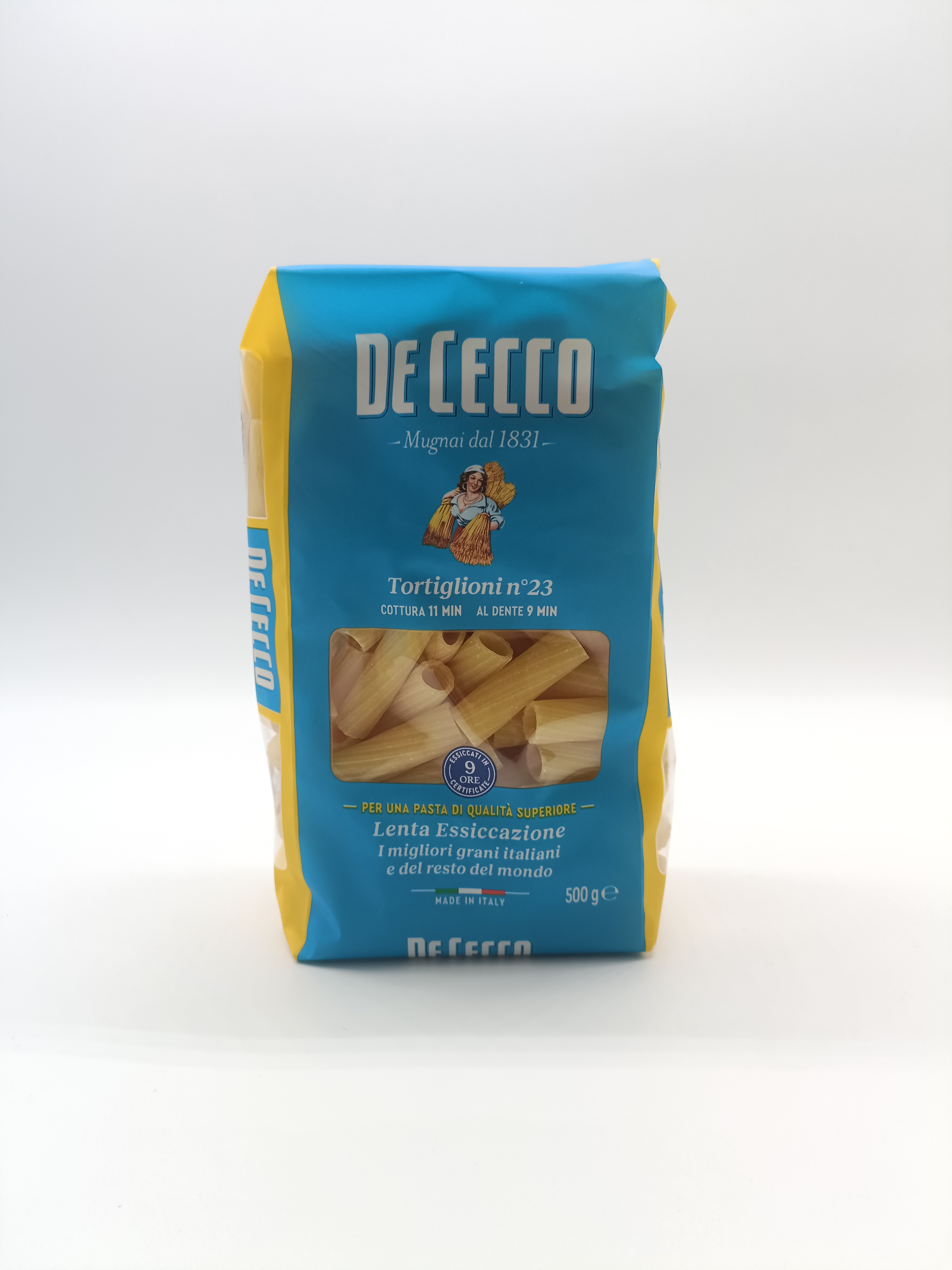 Pâtes et riz Tortiglioni De Cecco
