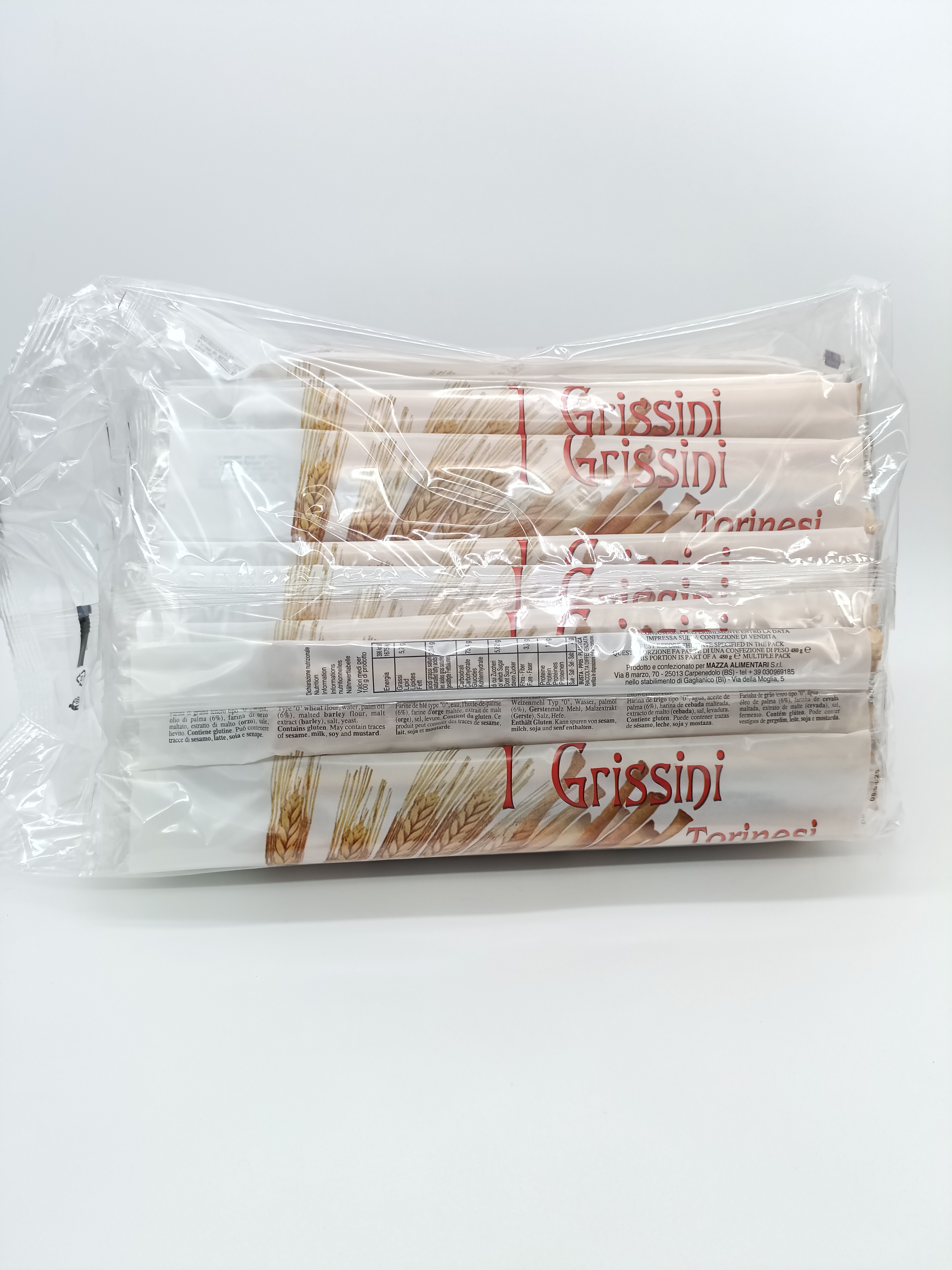 Acheter en ligne Tartinables et snacking Grissini Torinesi restauration Tartinables et snacking Grissini Torinesi restauration