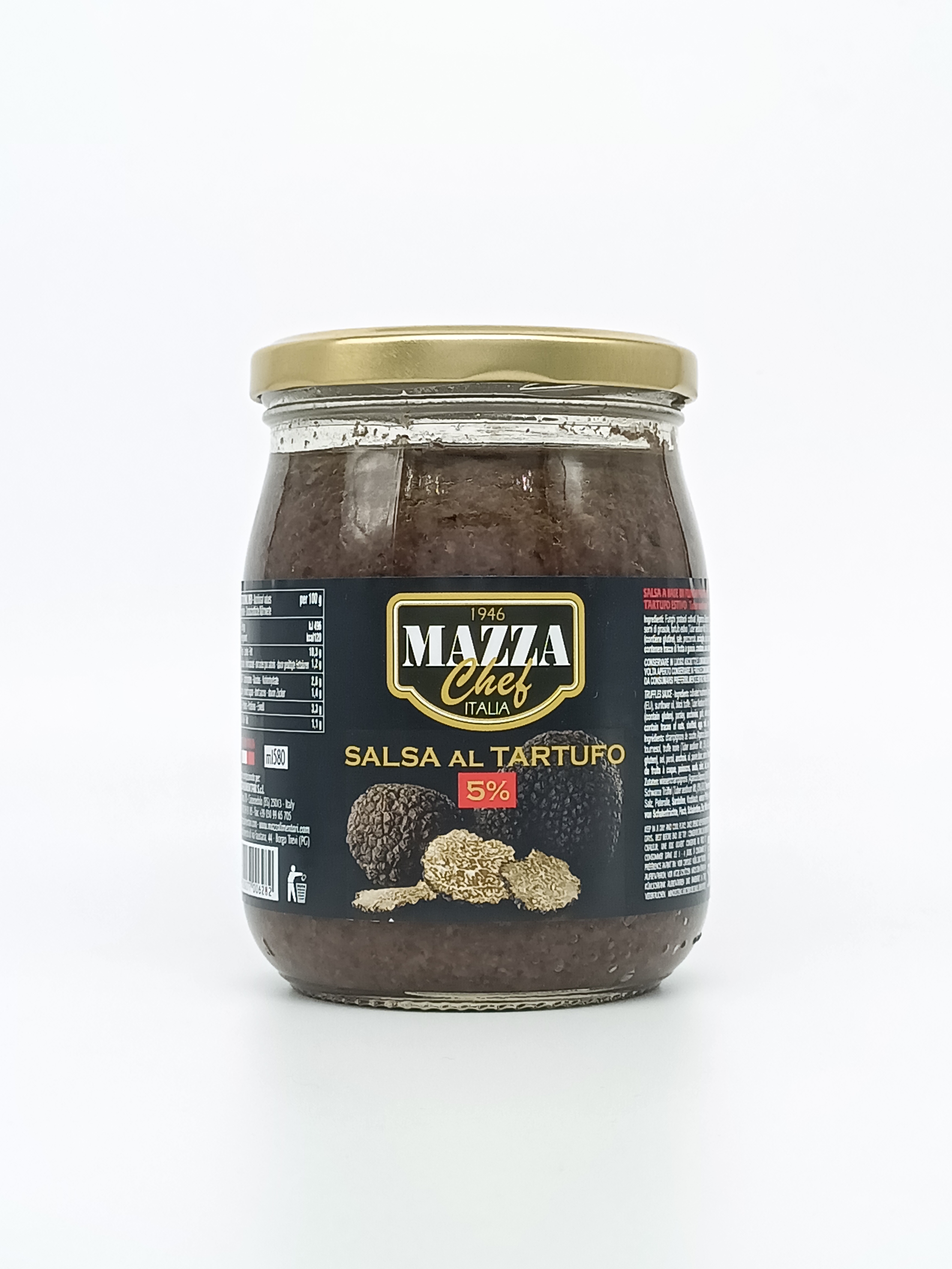 Crèmes et pesto  Sauce truffes 5% et champignons Mazza