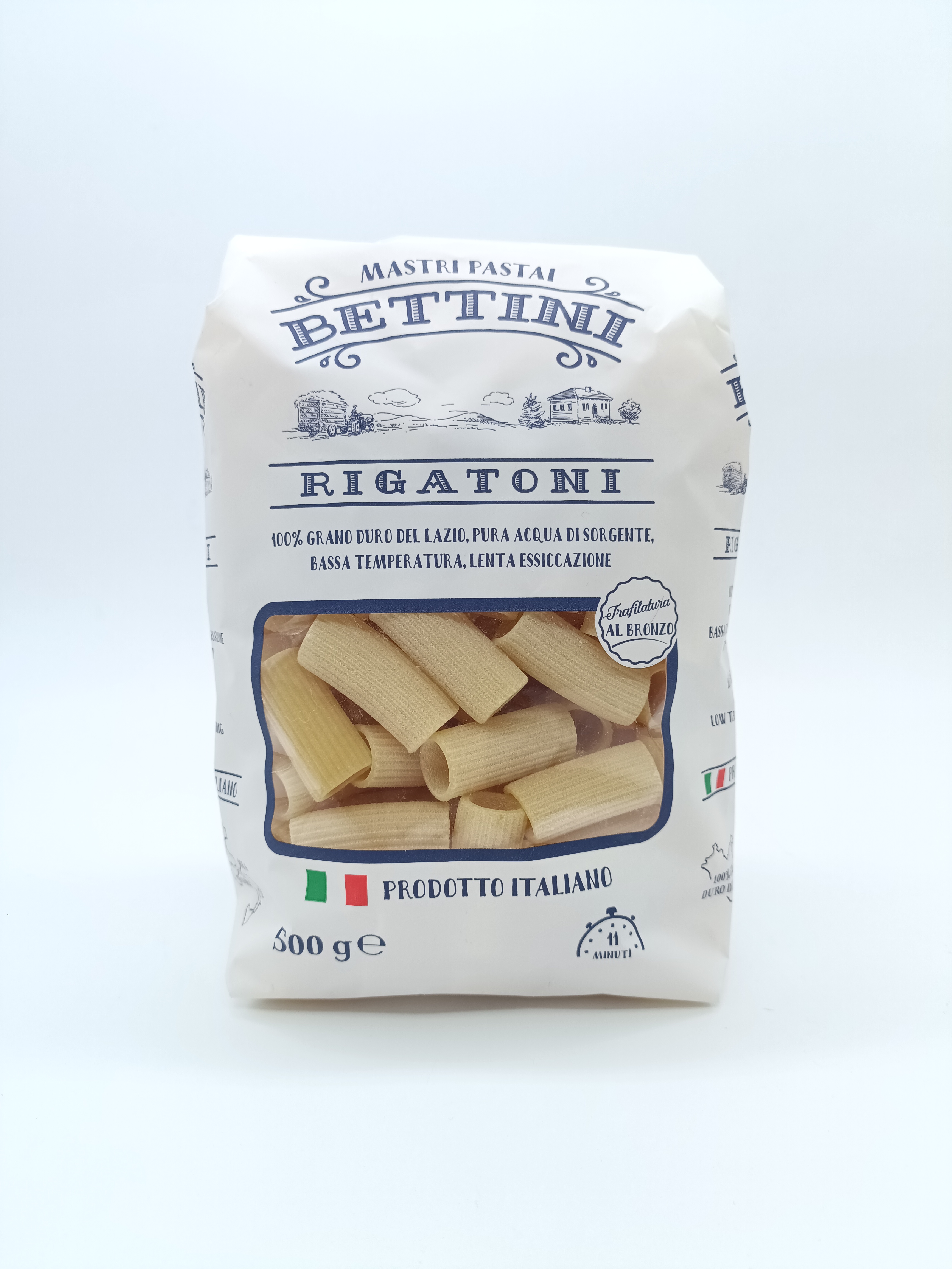 Pâtes et riz Rigatoni al bronzo Bettini