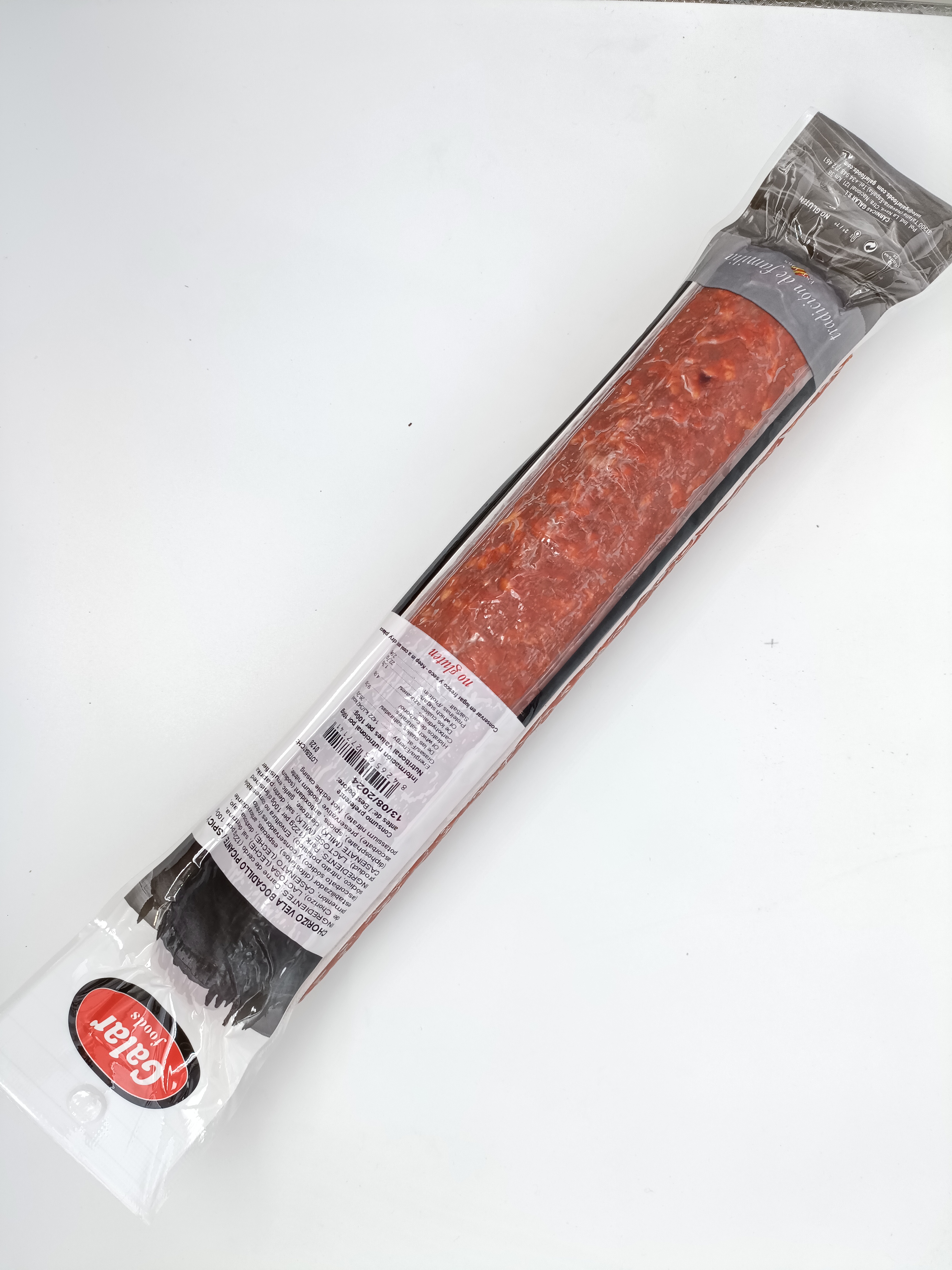 Acheter en ligne Charcuteries traditionnelles Chorizo Vela Spécial Piquant Charcuteries traditionnelles Chorizo Vela Spécial Piquant