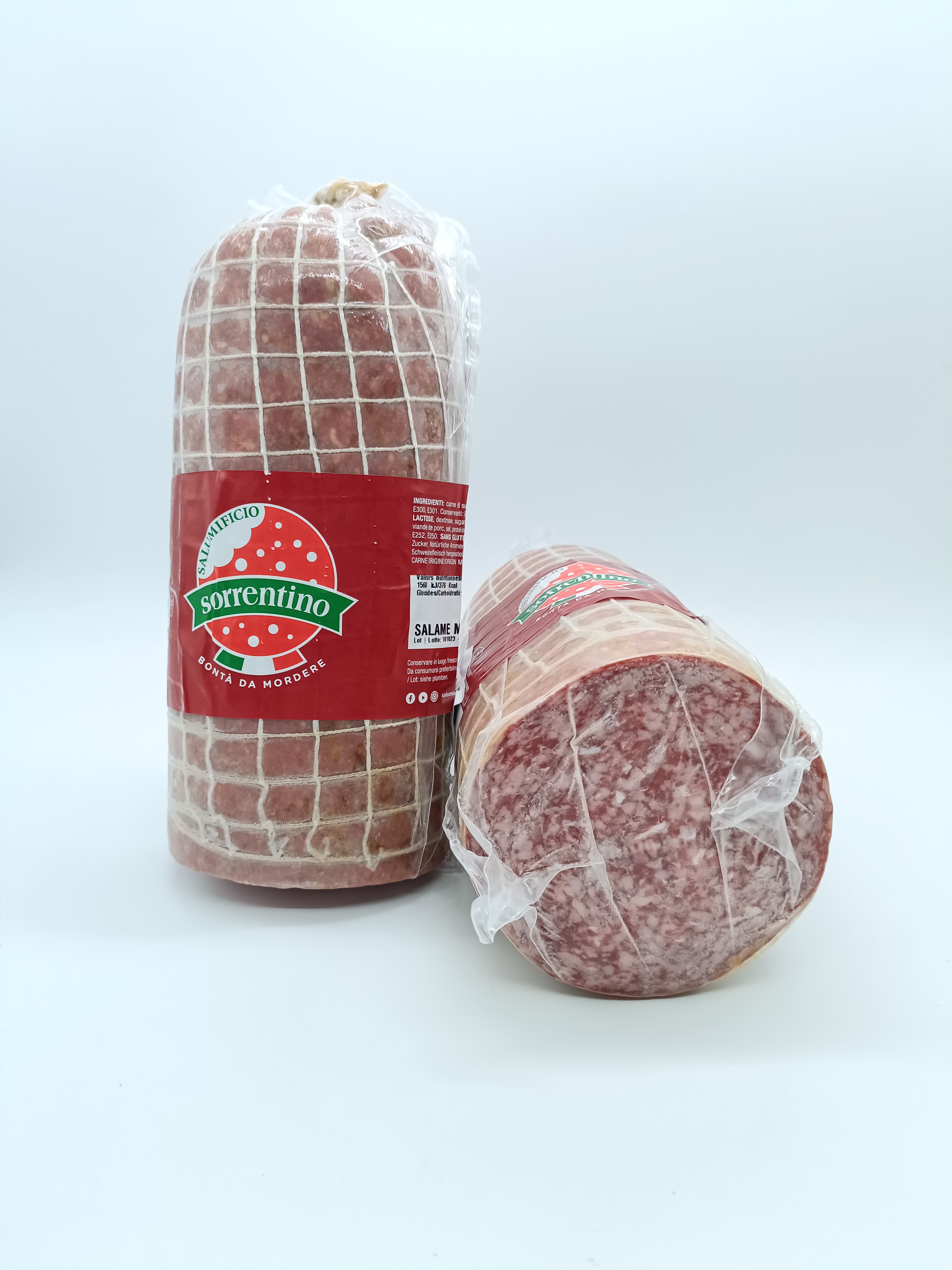 Charcuteries fines Italiennes Salame Milano Sorrentino