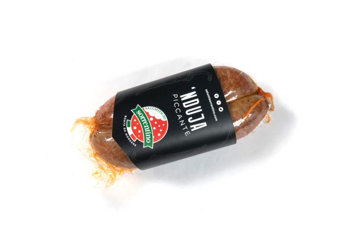 Charcuteries fines Italiennes Nduja entière Sorrentino