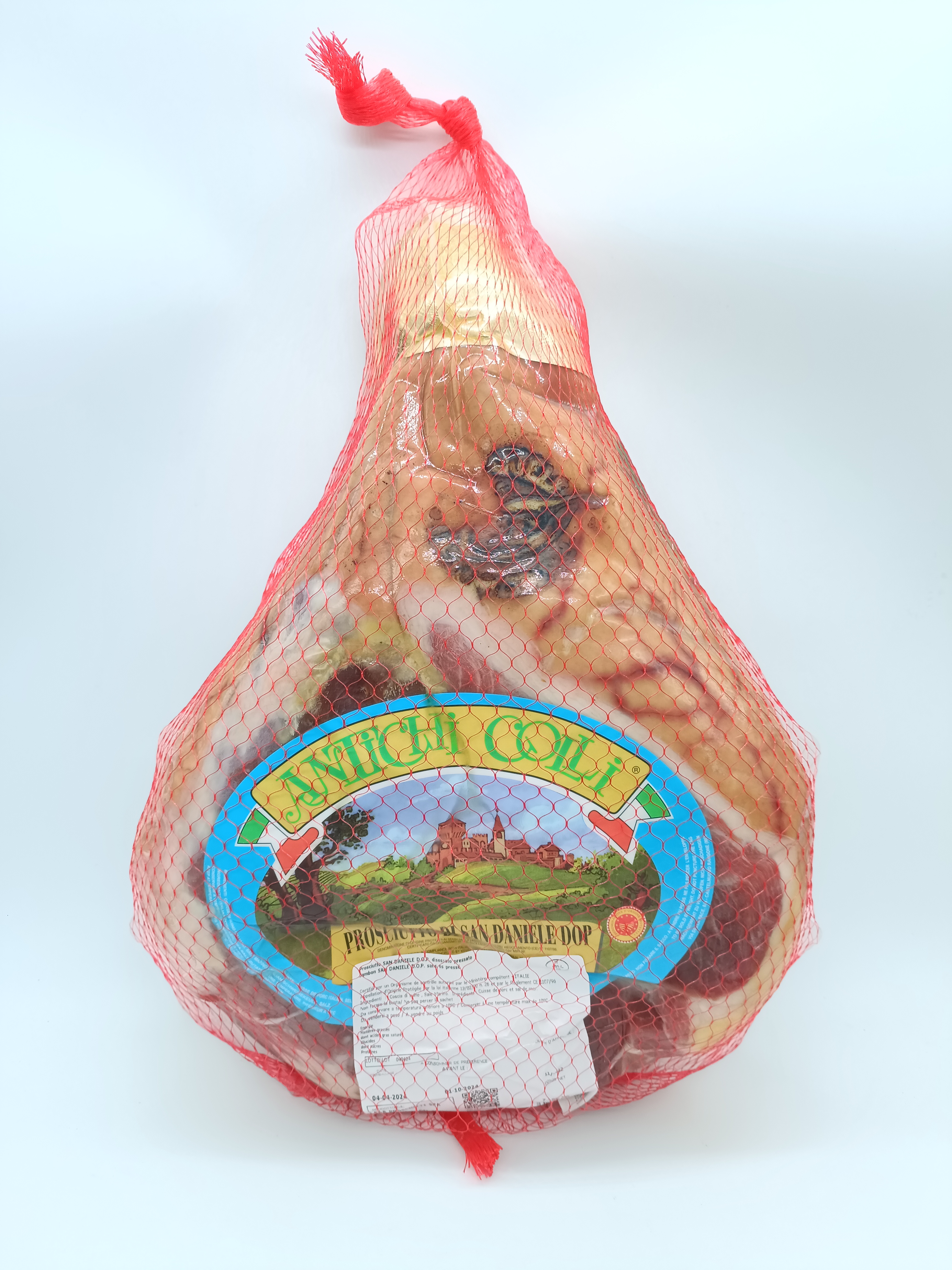 Charcuteries fines Italiennes Jambon San Daniele désossé D.O.P.