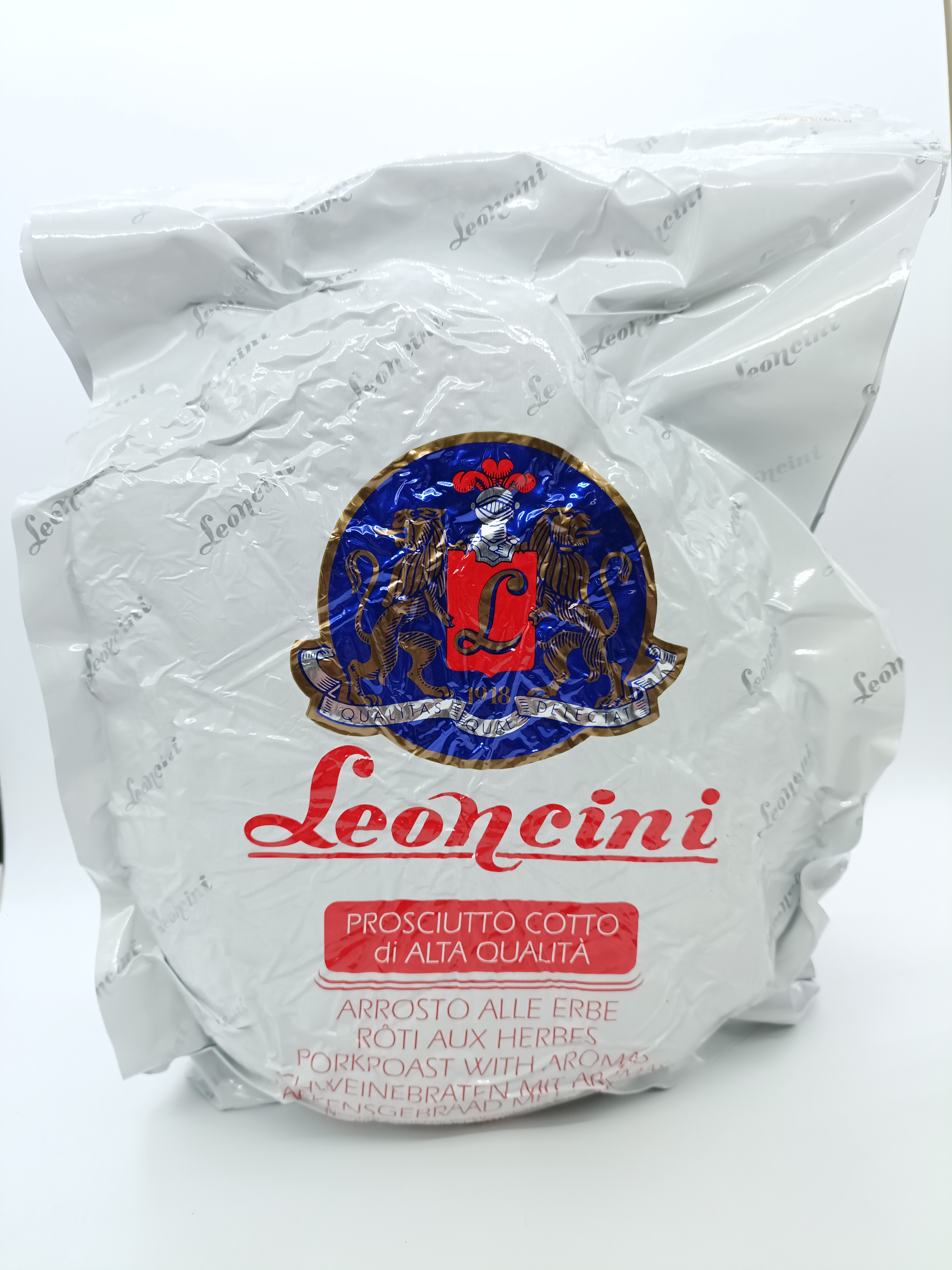Charcuteries fines Italiennes Jambon rôti aux herbes Leoncini