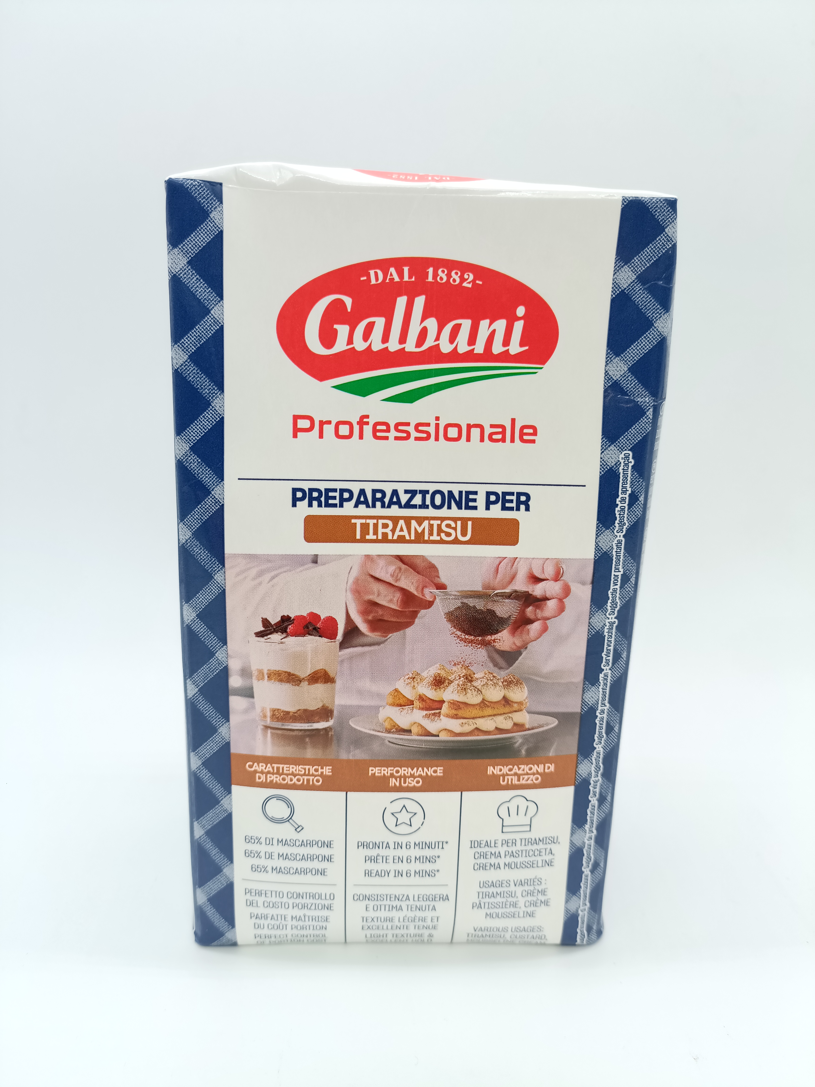 Acheter en ligne Crèmerie Préparation tiramisu U.H.T Galbani Crèmerie Préparation tiramisu U.H.T Galbani