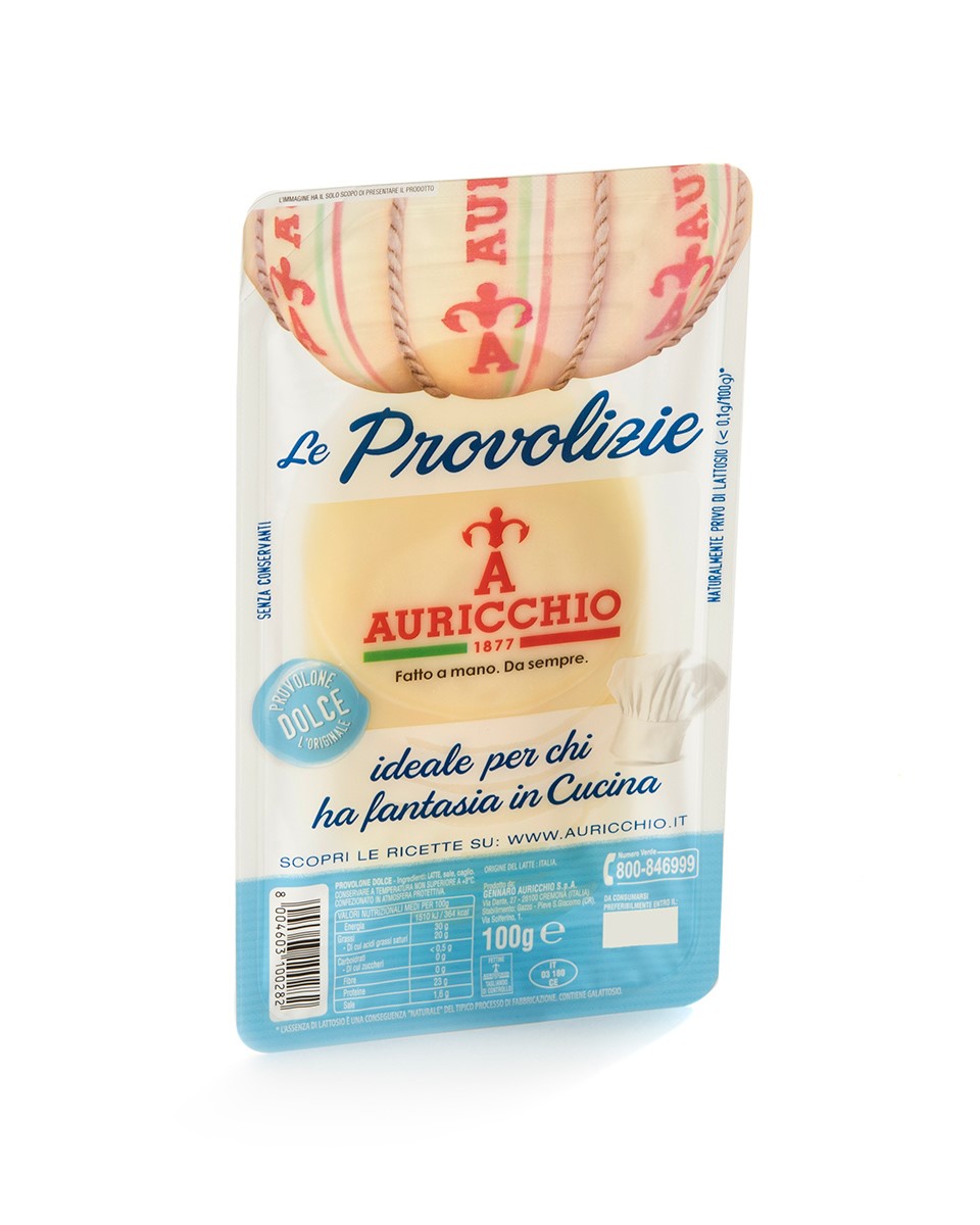 Fromages italiens Provolizie doux tranché
