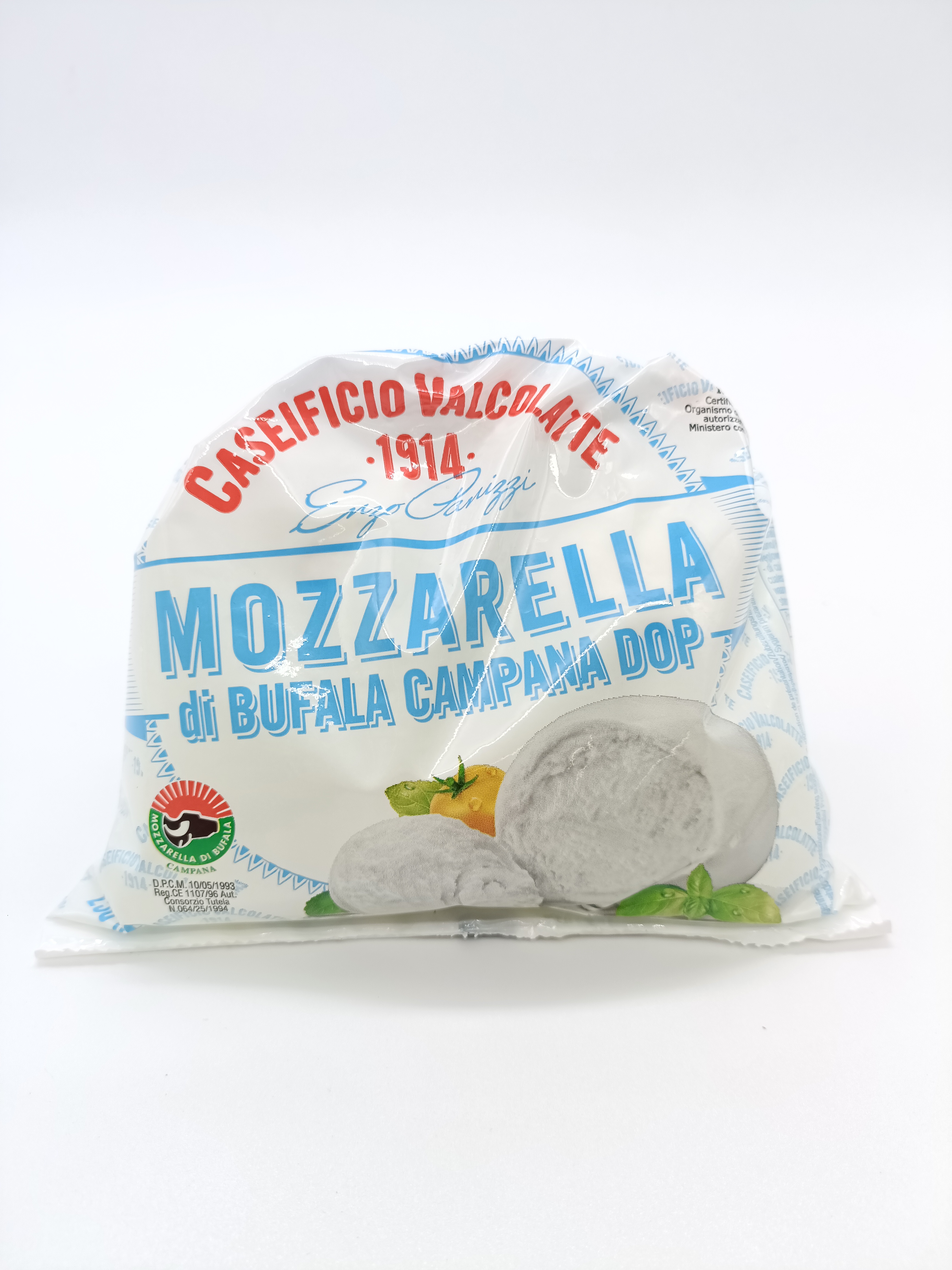 Fromages italiens Mozzarella Di Bufala D.O.P
125 gr
