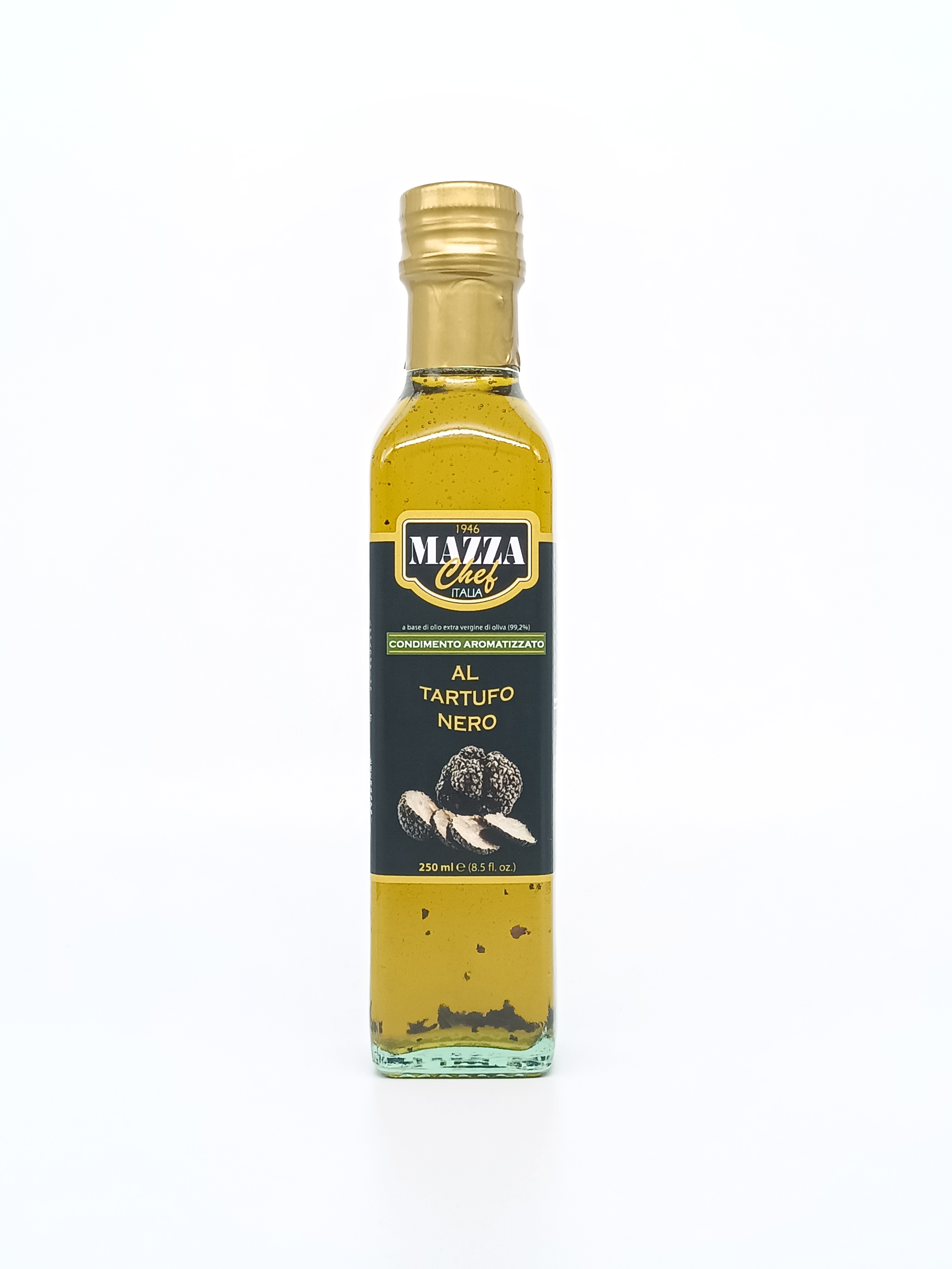 Huiles et vinaigres Huile arôme truffe noire Mazza
25 cl