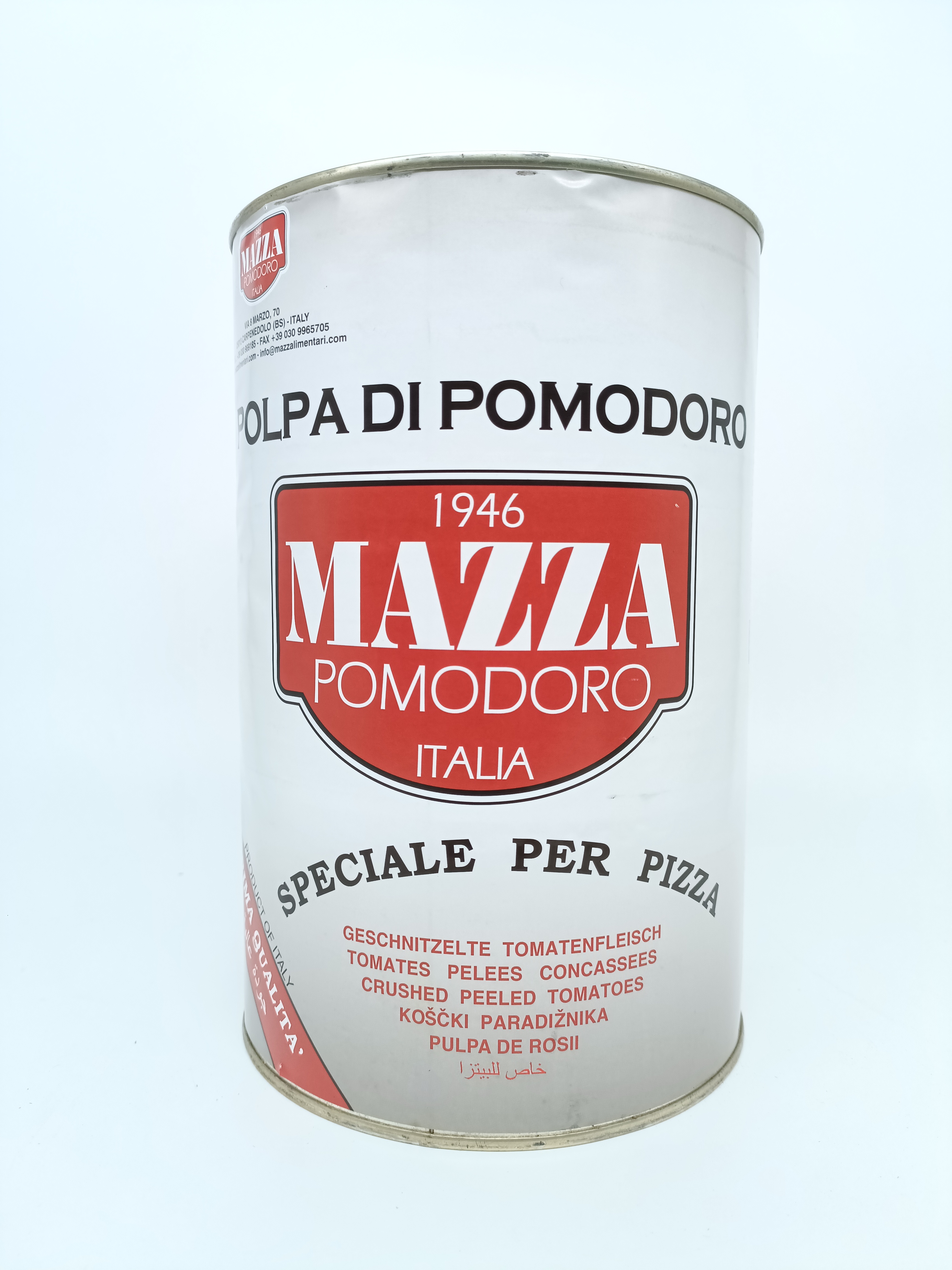 Acheter en ligne Tomates Polpa tomate Mazza
5/1 Tomates Polpa tomate Mazza
5/1