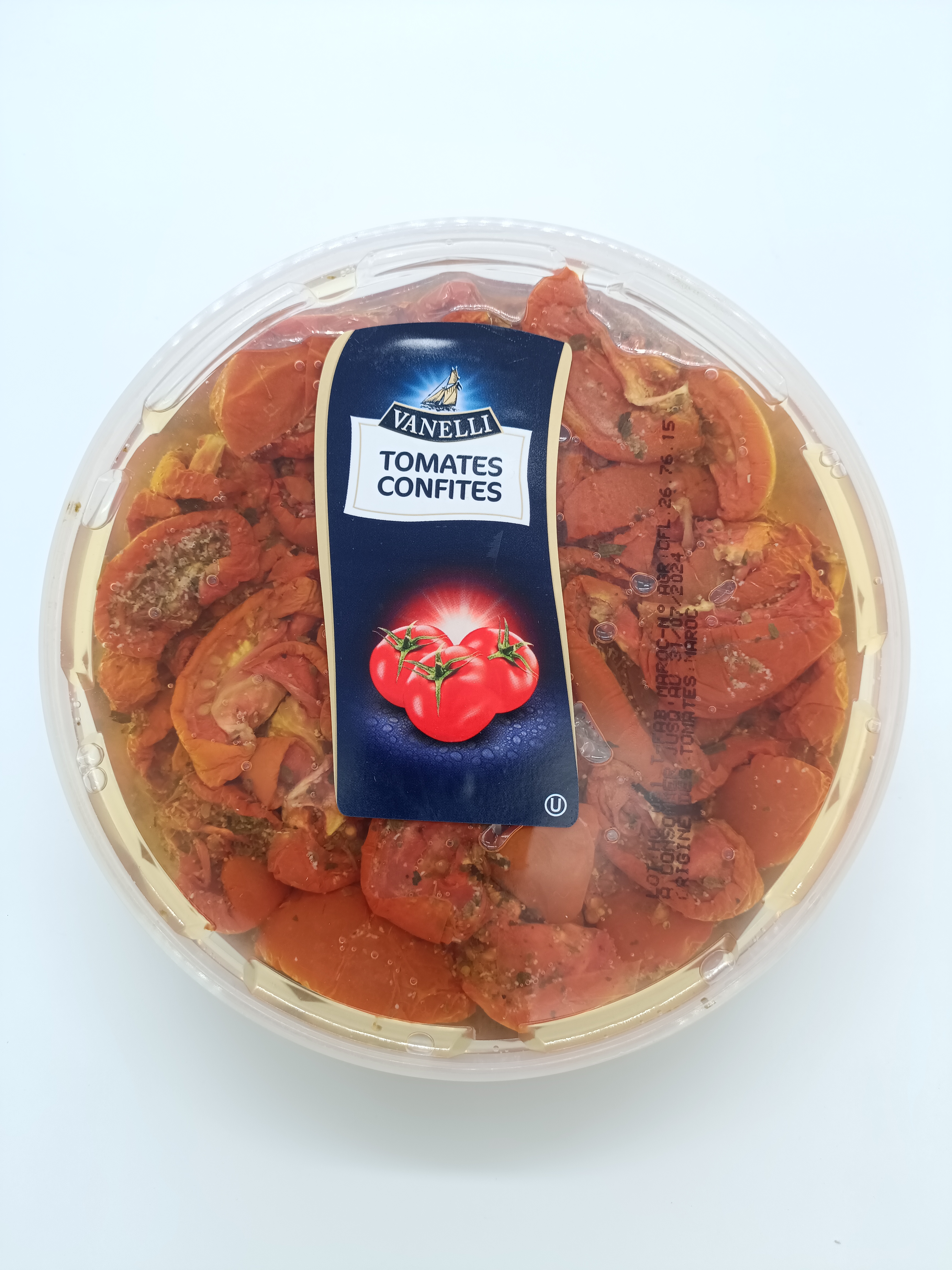 Tomates Tomates confites à l'huile