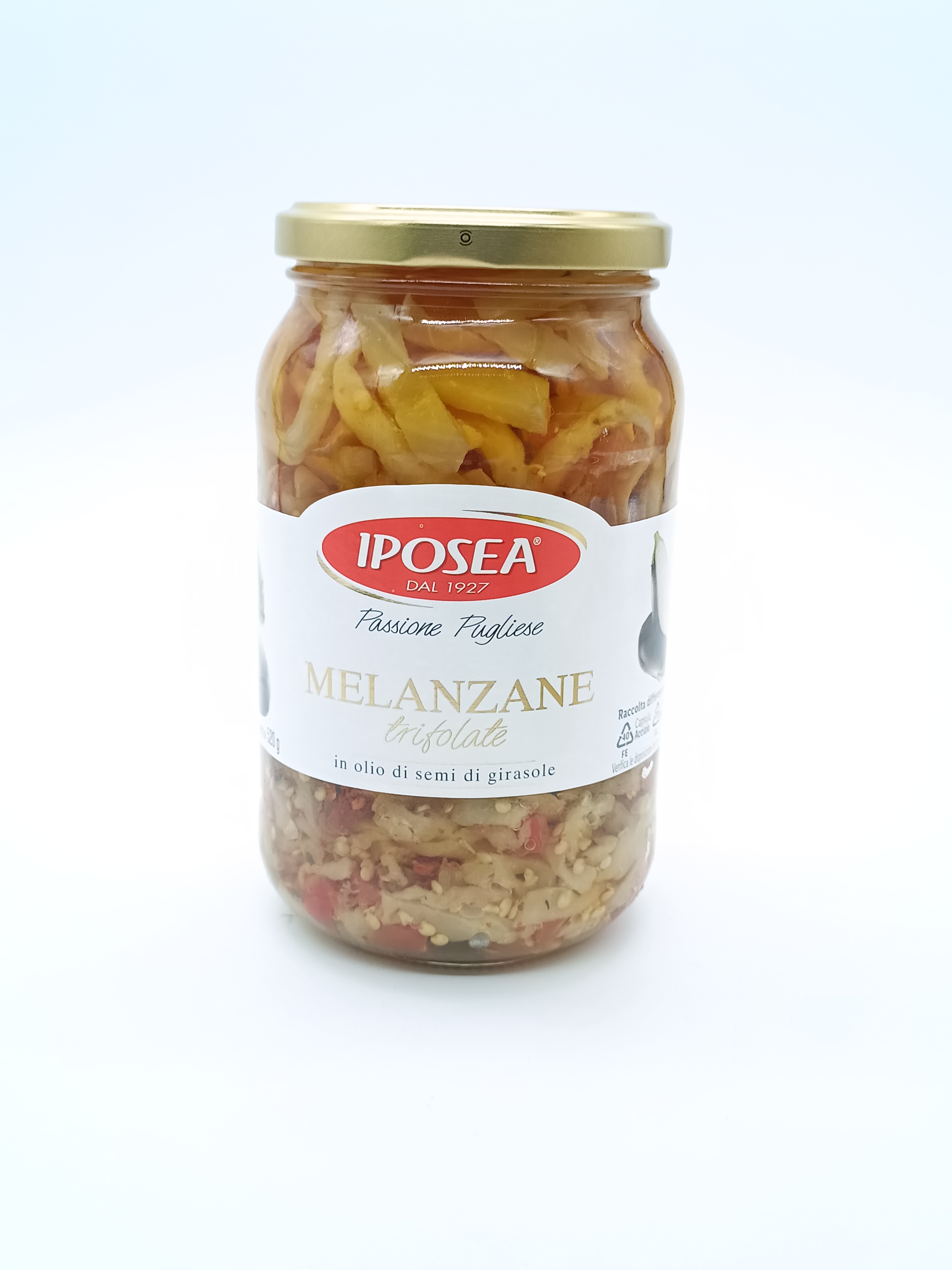 Légumes Aubergines en filet à l'huile
520 gr