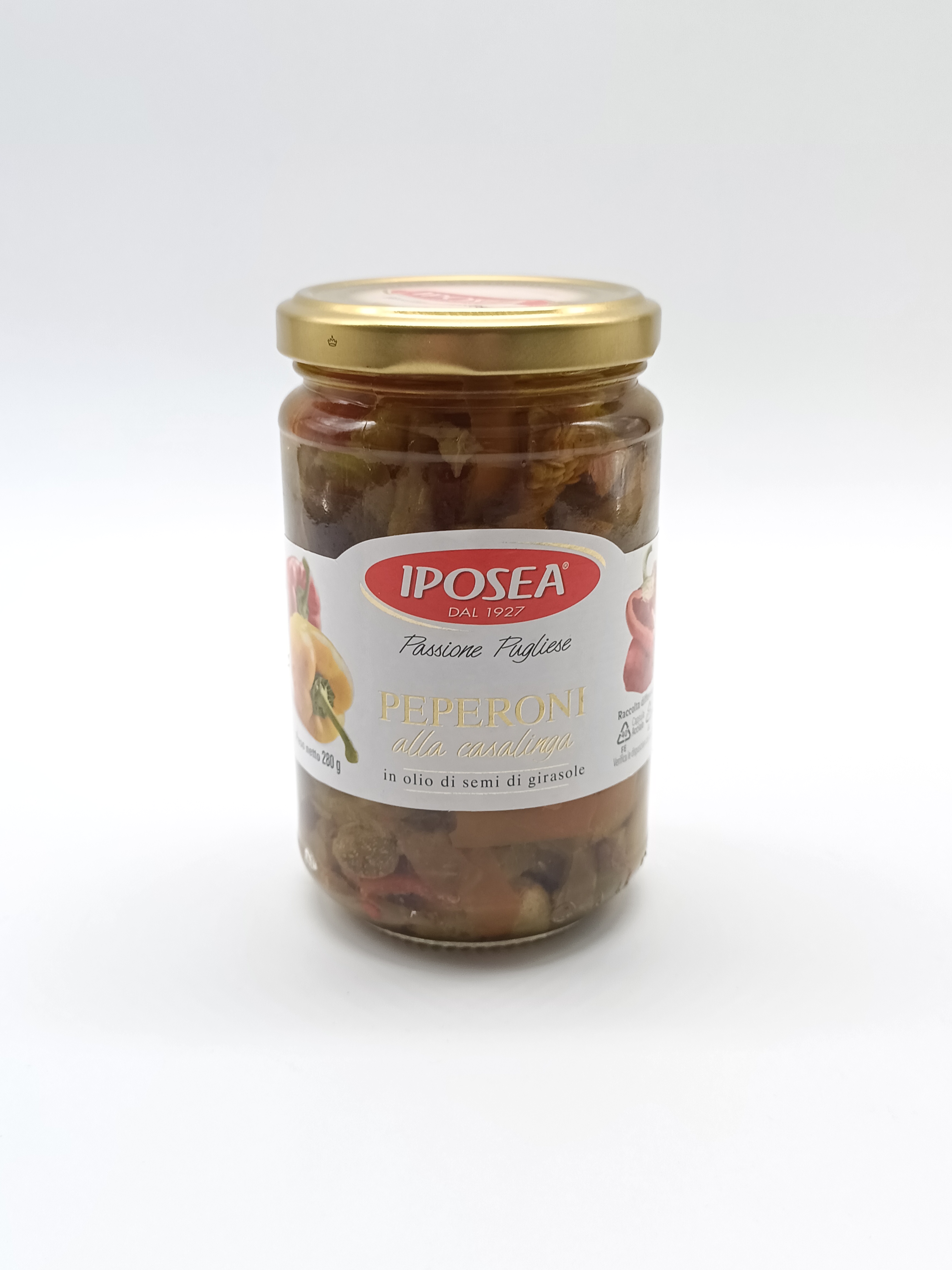 Légumes Poivrons rouges en filet à l'huile