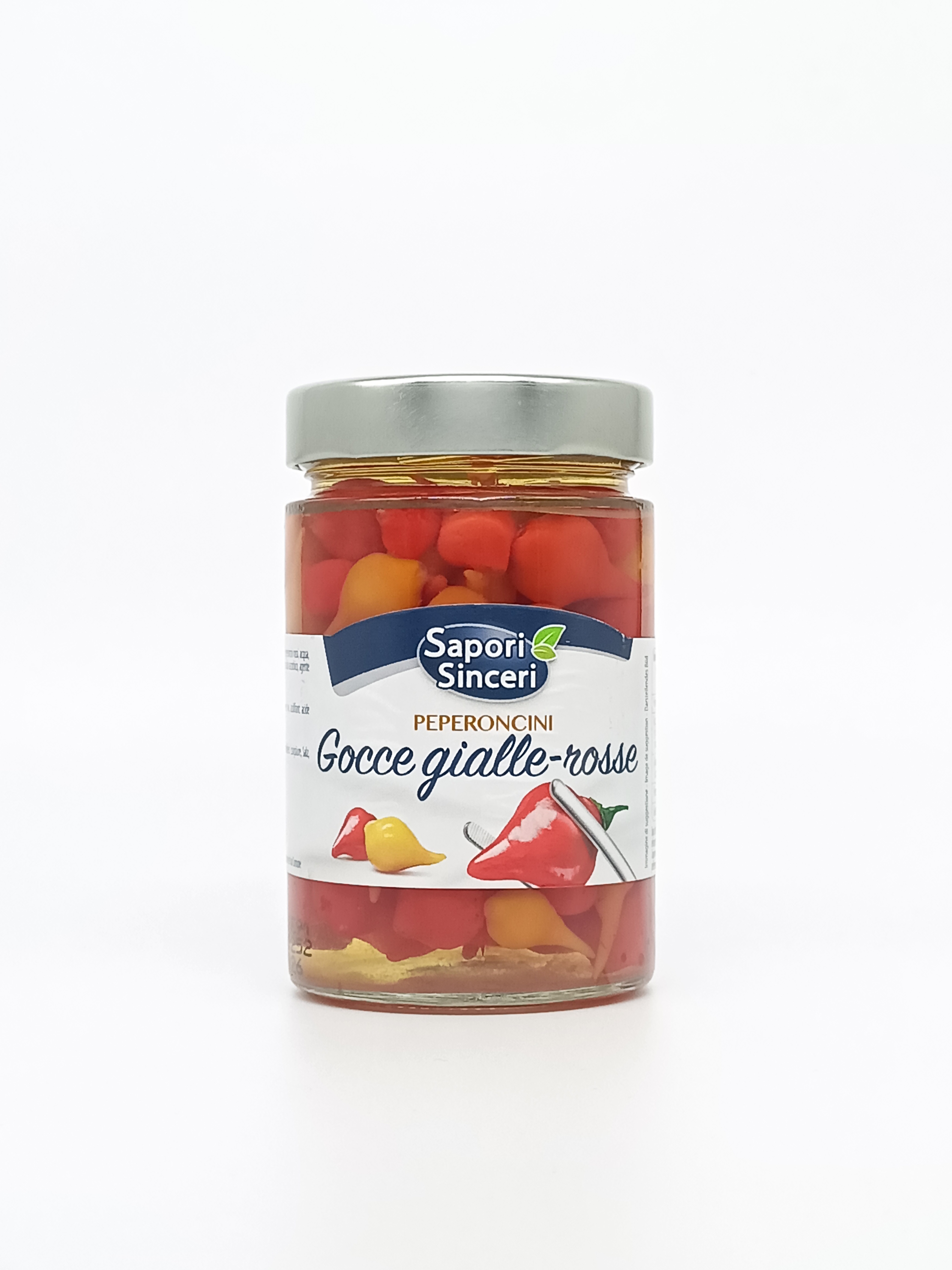 Légumes Gouttes de poivrons jaunes et rouges Sapori sinceri