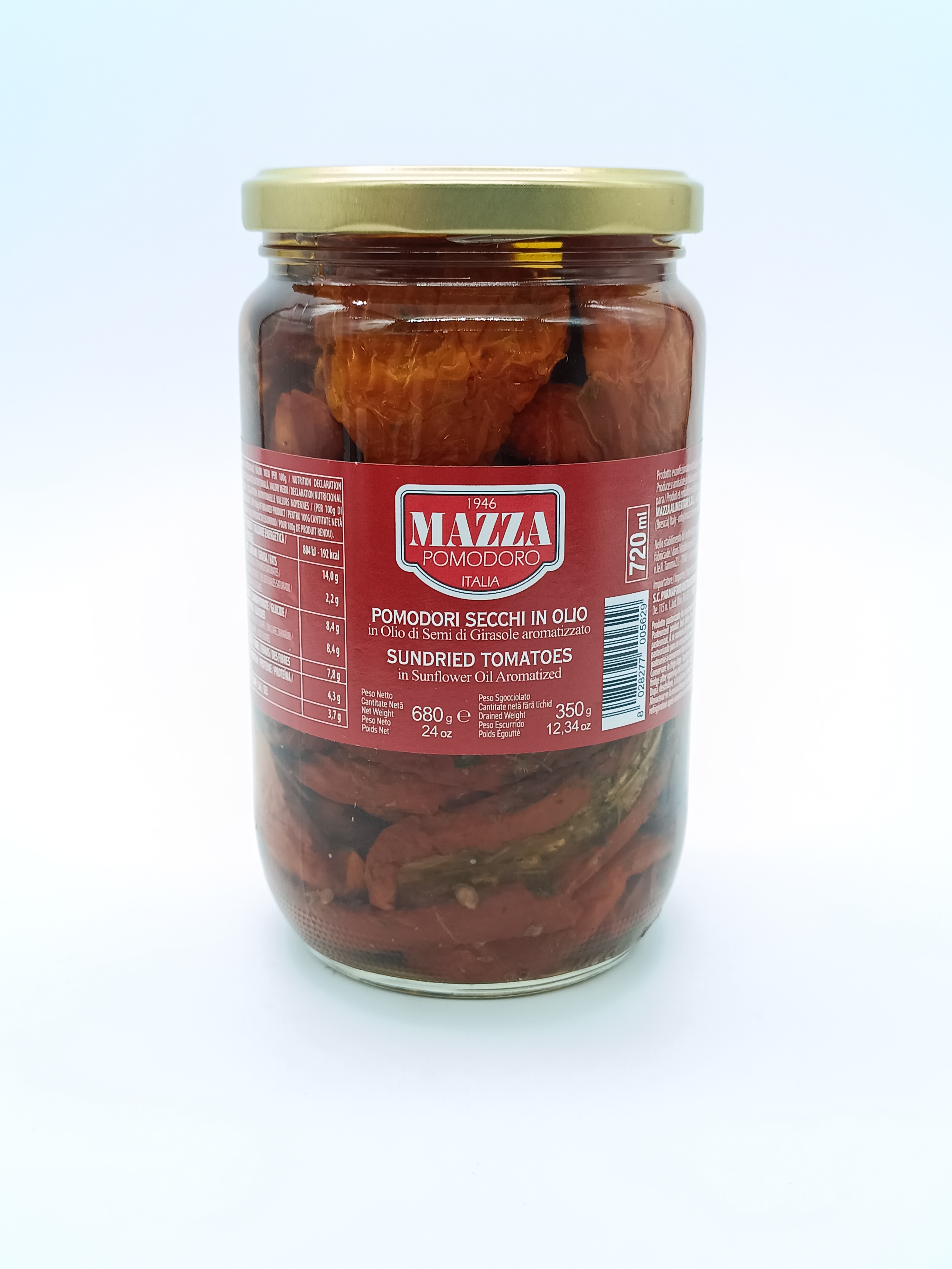 Acheter en ligne Tomates Tomates séchées à l'huile Mazza Tomates Tomates séchées à l'huile Mazza