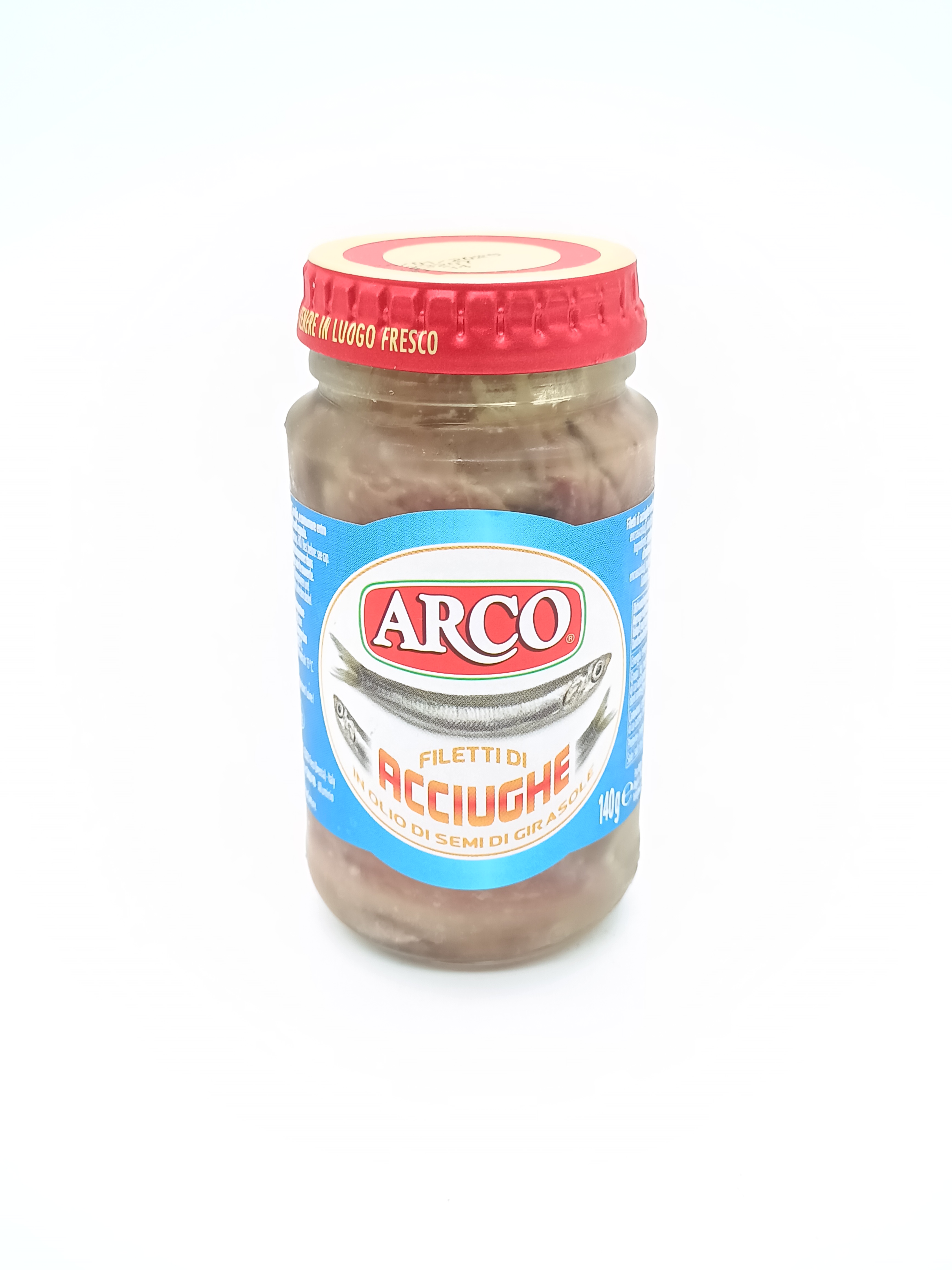 Acheter en ligne Produits de la mer Filets d'anchois à l'huile végétale
140 gr Produits de la mer Filets d'anchois à l'huile végétale
140 gr