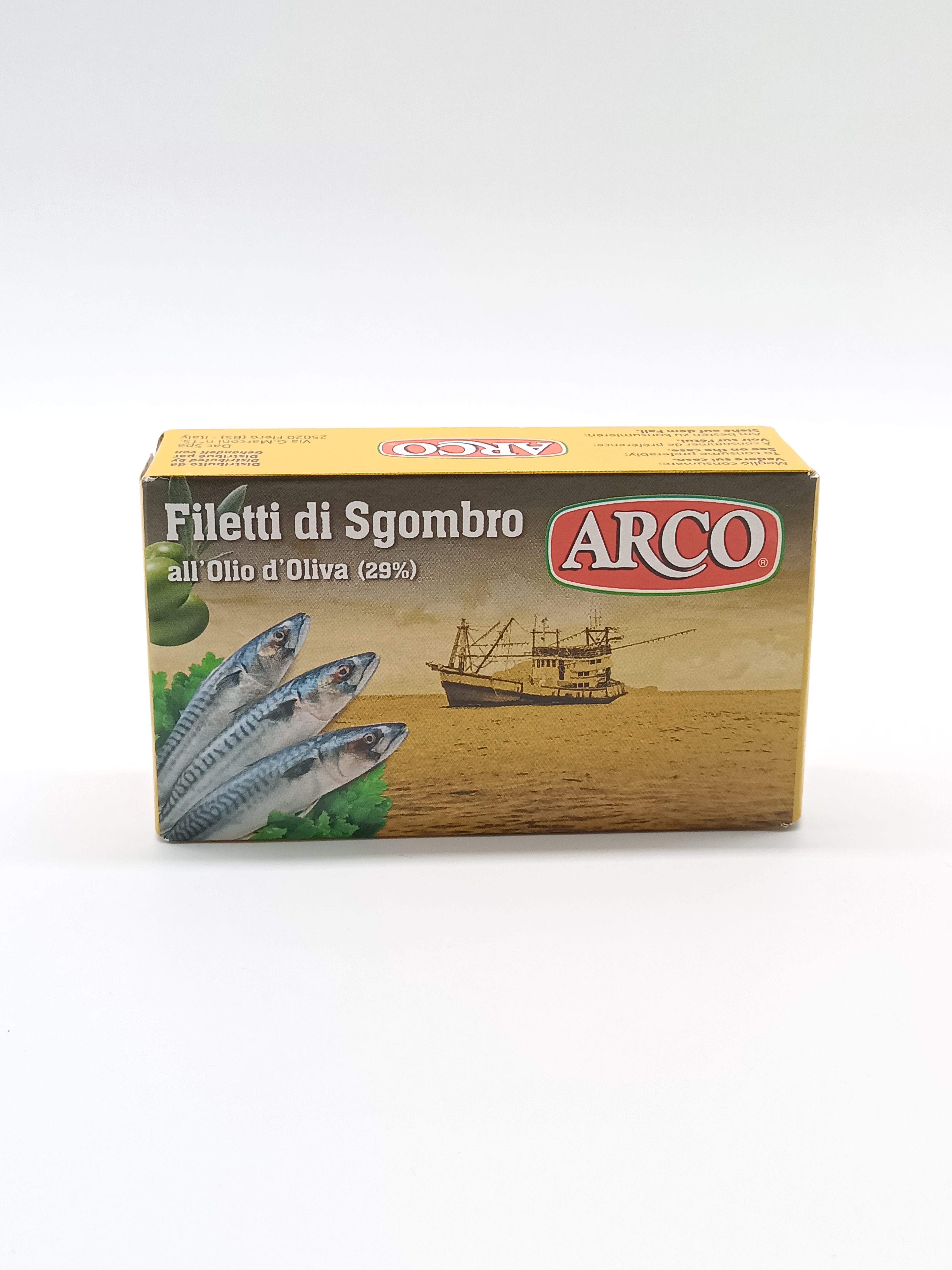 Produits de la mer Filets de Sgombri 