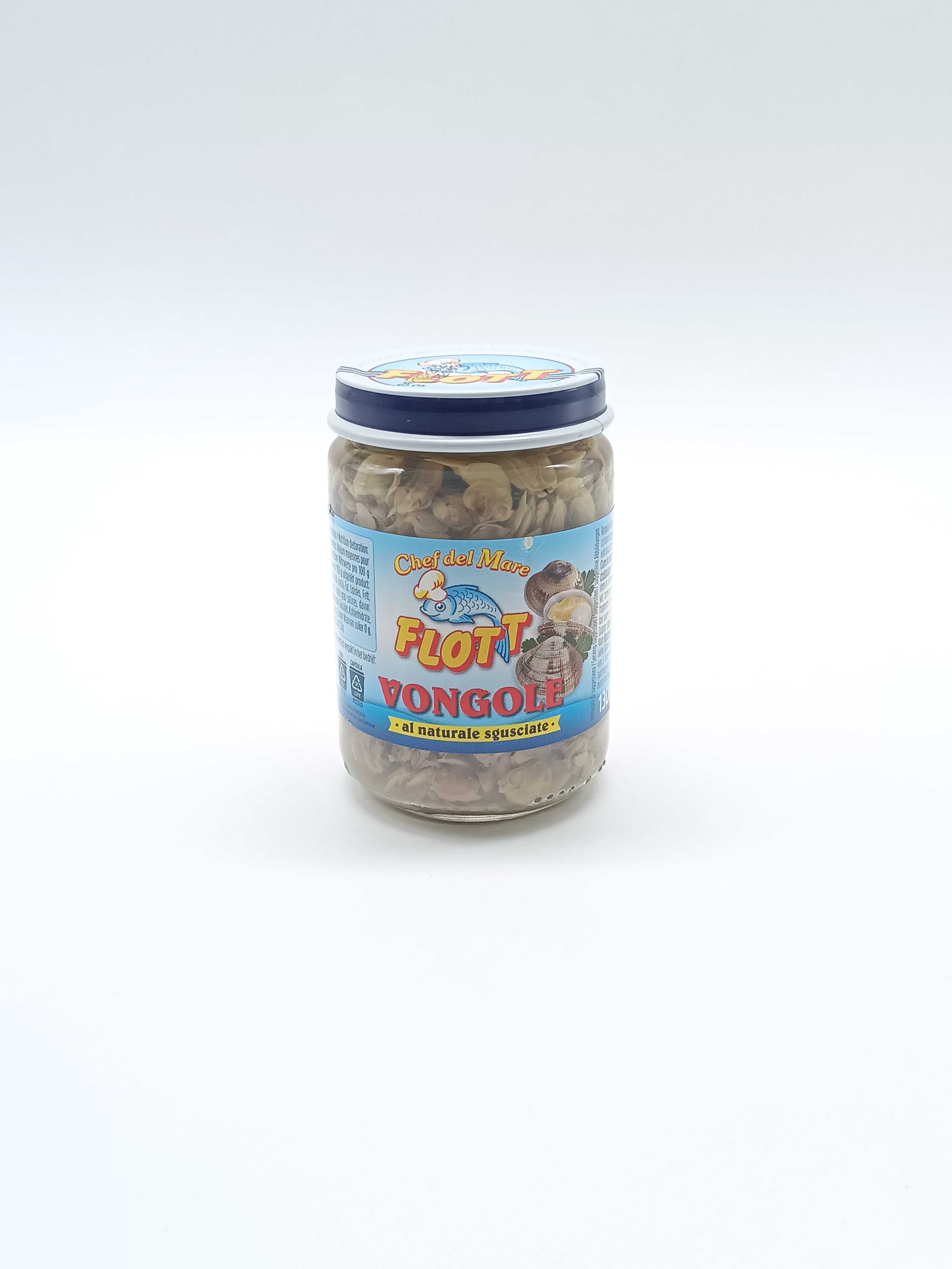 Produits de la mer Vongole au naturel