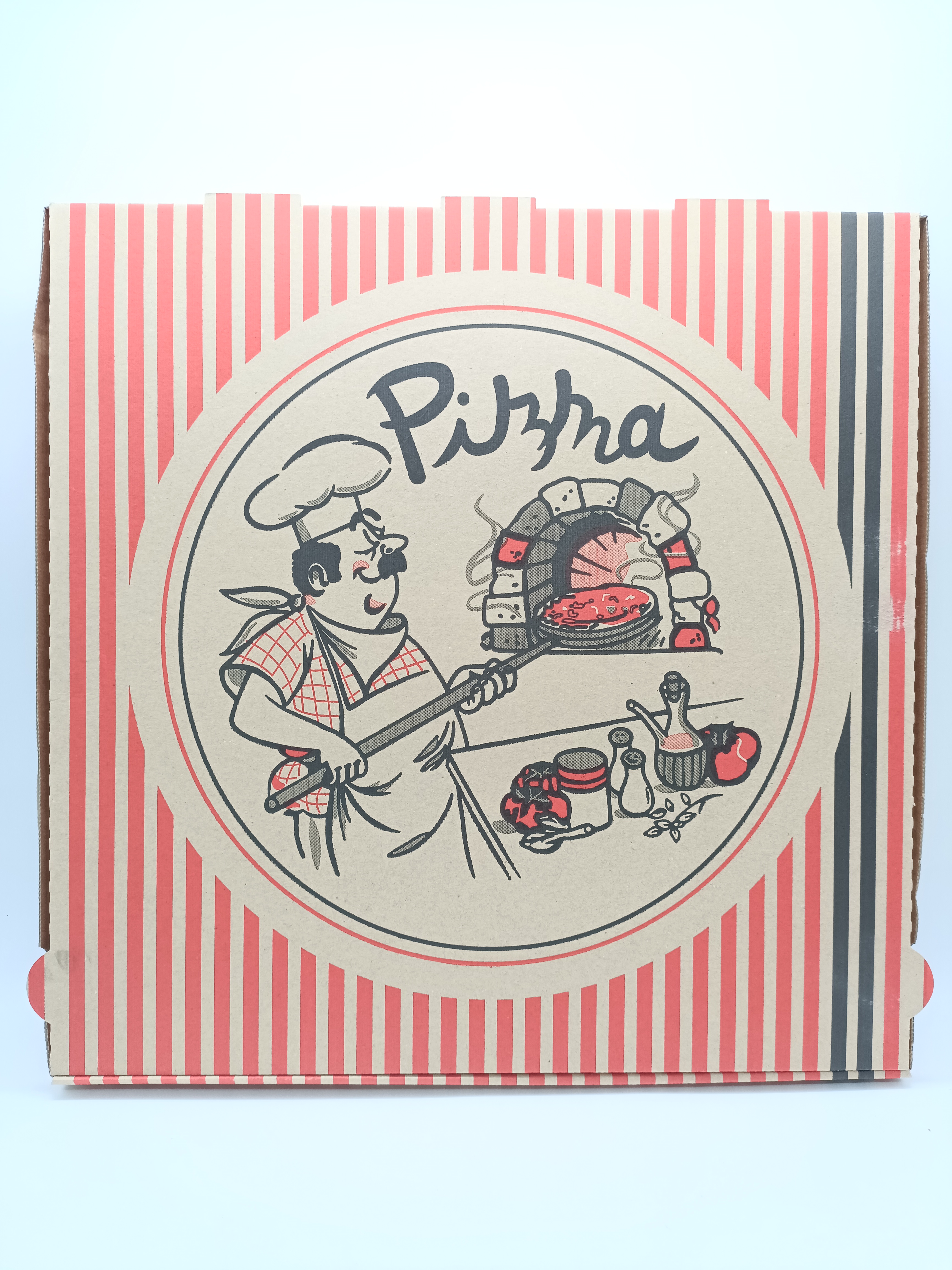 Boîtes et récipients  Boîte à pizza 41X41X4 Milan Kraft